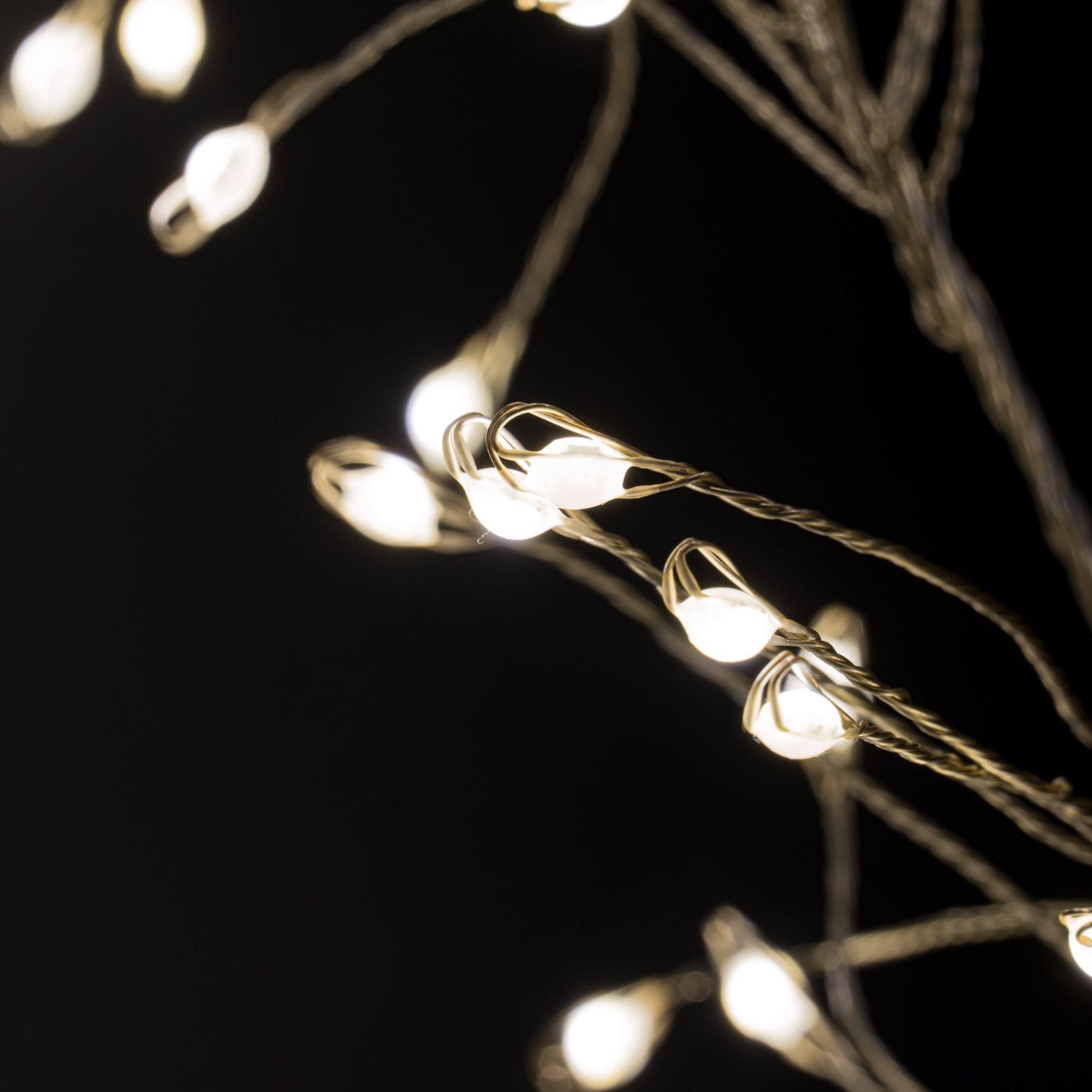 2.75m 9ft Plug - In LED 8 Sequence Warm White Cluster String - Darlington's Décor