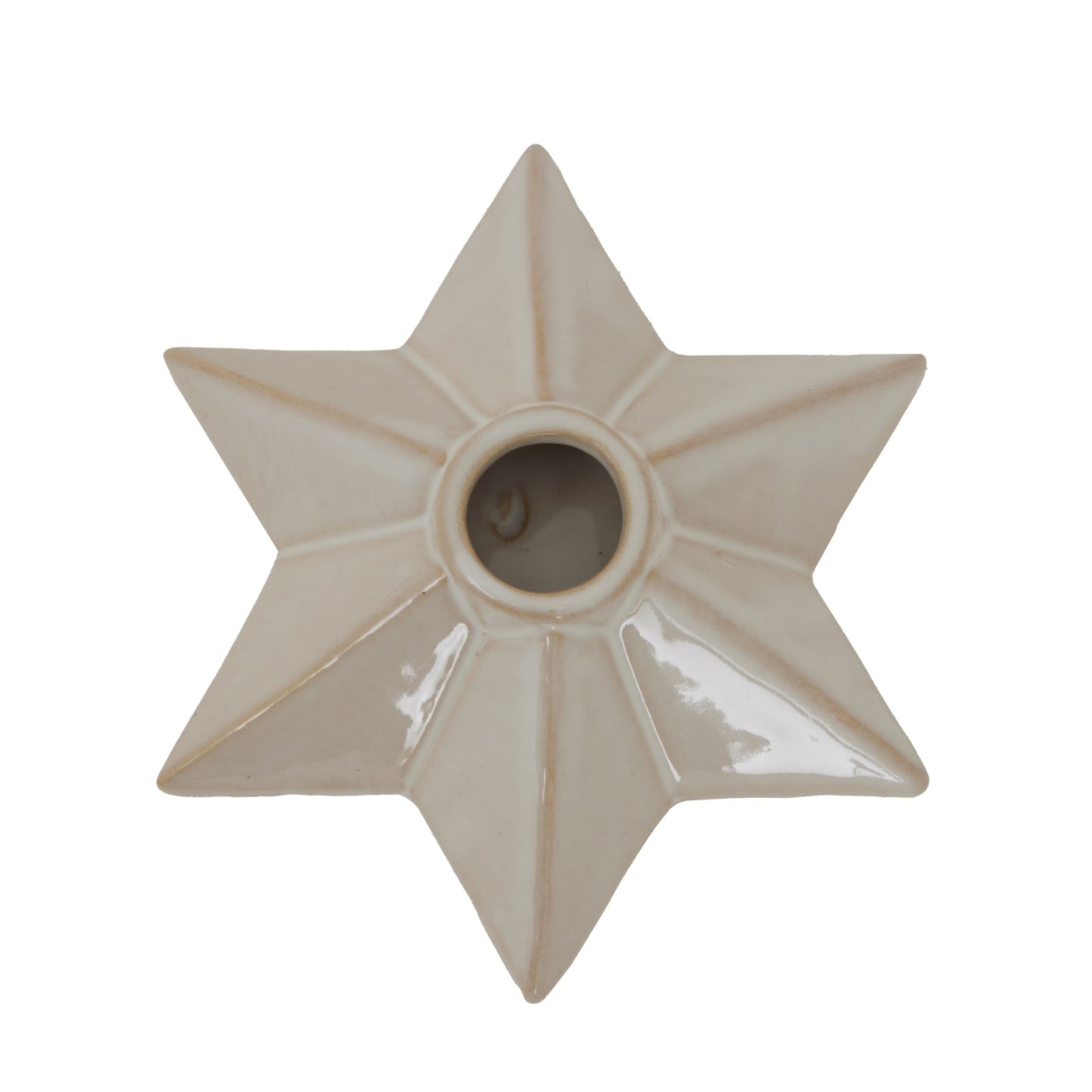 Alora Ceramic Angled Star Candle Holder for Modern Décor - Darlington's Décor