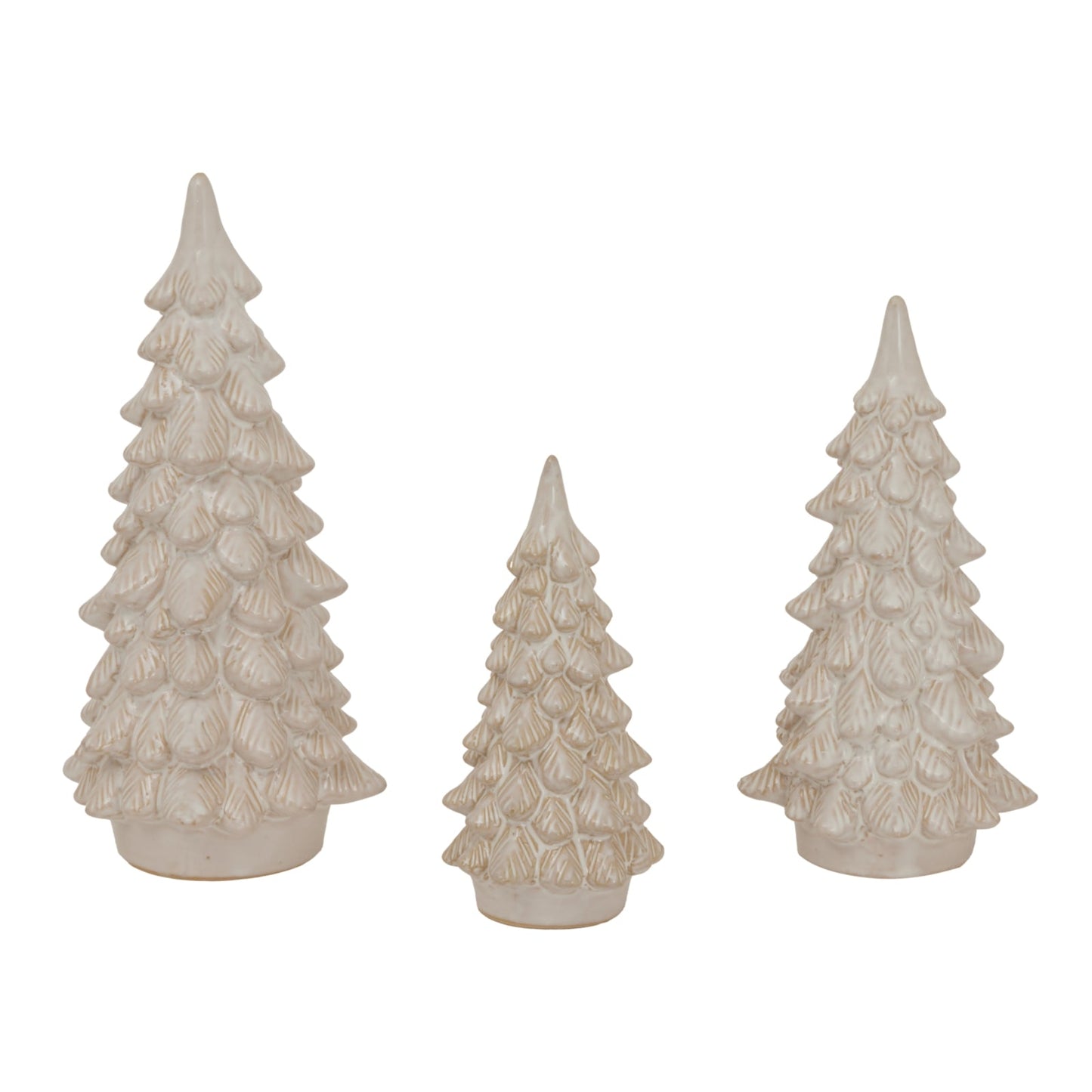 Alora Ceramic Snowy Tree - Elegant Winter Home Decor - Darlington's Décor