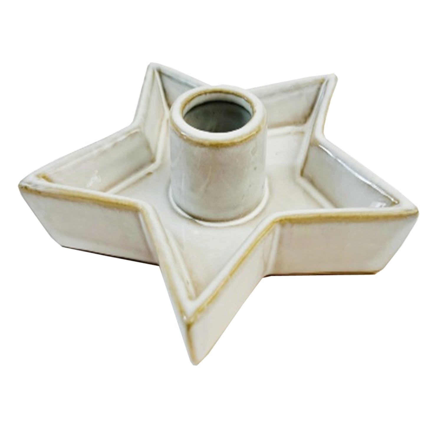 Alora Ceramic Star Candle Holder for Stunning Décor - Darlington's Décor