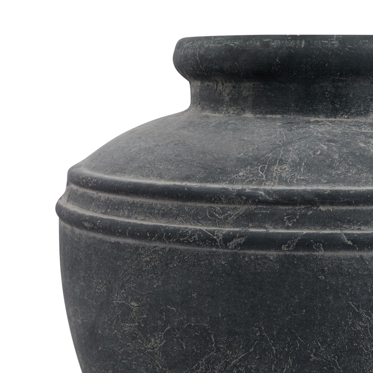 Amalfi Grey Water Pot: Timeless Mediterranean Elegance - Darlington's Décor