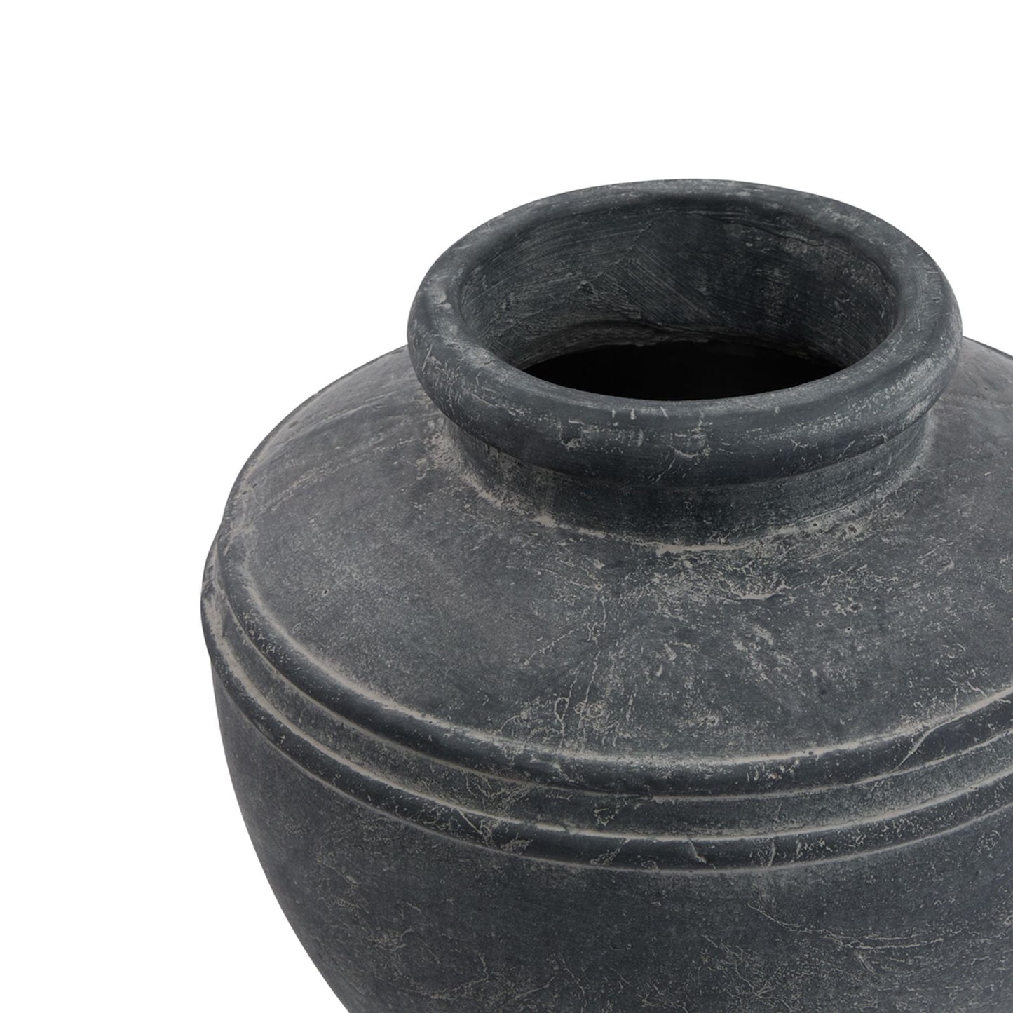 Amalfi Grey Water Pot: Timeless Mediterranean Elegance - Darlington's Décor