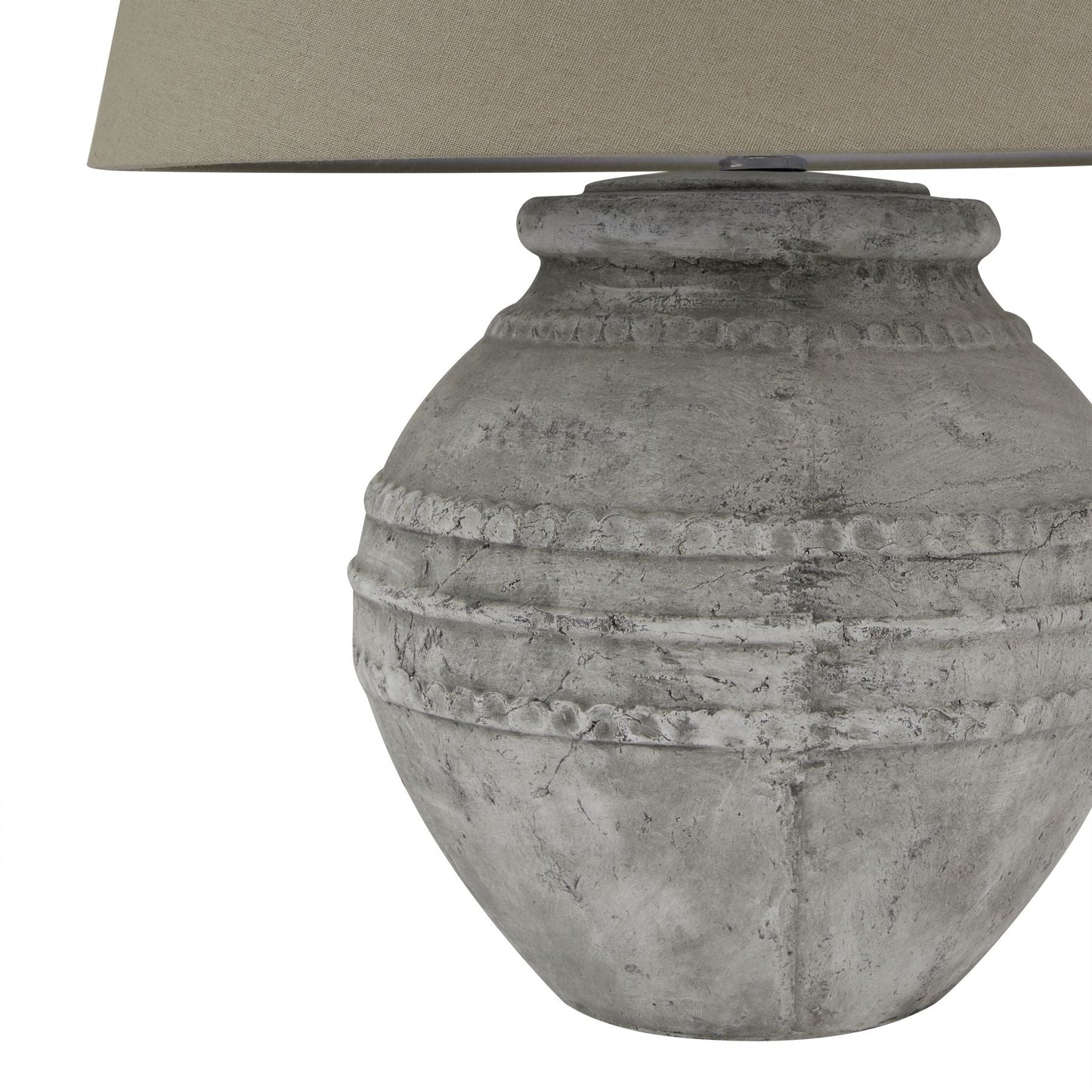 Athena Stone Regola Lamp - Unique Rustic Table Lighting - Darlington's Décor