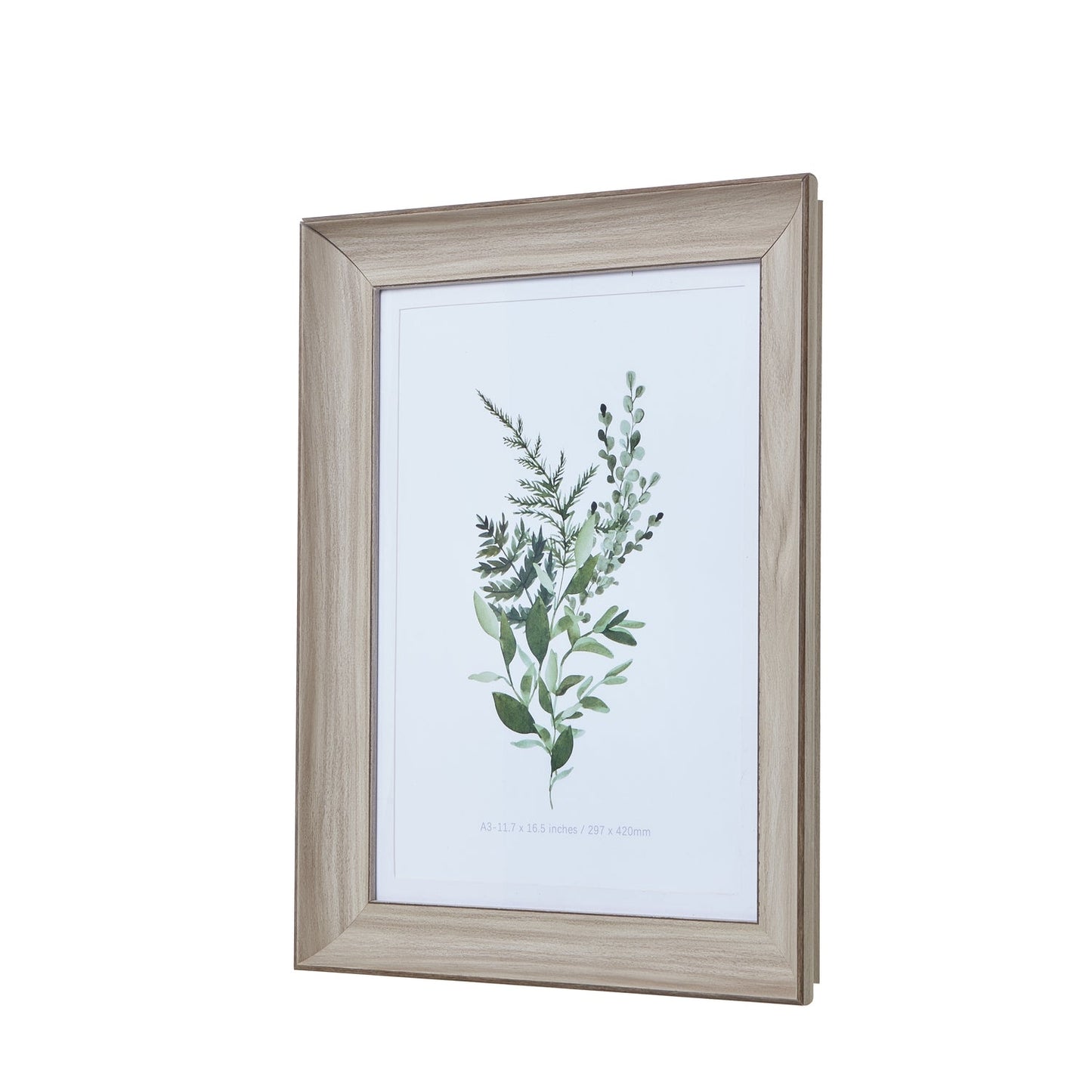 Chic White Washed A3 Picture Frame for Rustic Elegance - Darlington's Décor
