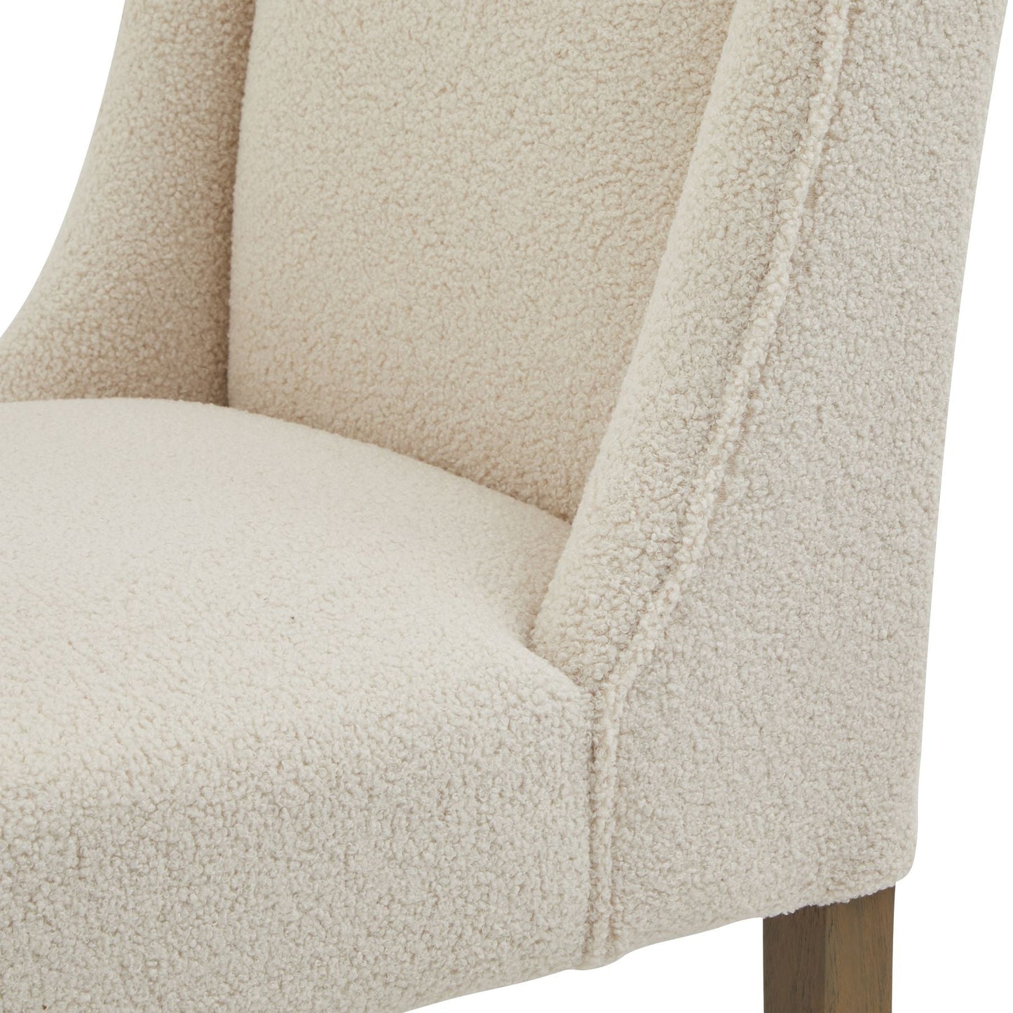 Elegant Compton Boucle Dining Chair with Luxurious Upholstery - Darlington's Décor