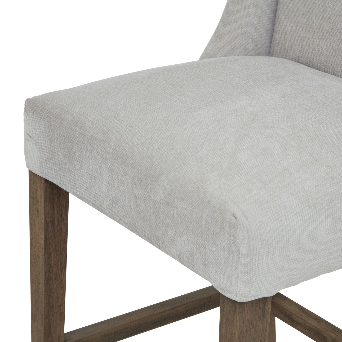 Elegant Compton Grey Bar Stool with Cushioned Seat for Comfort - Darlington's Décor