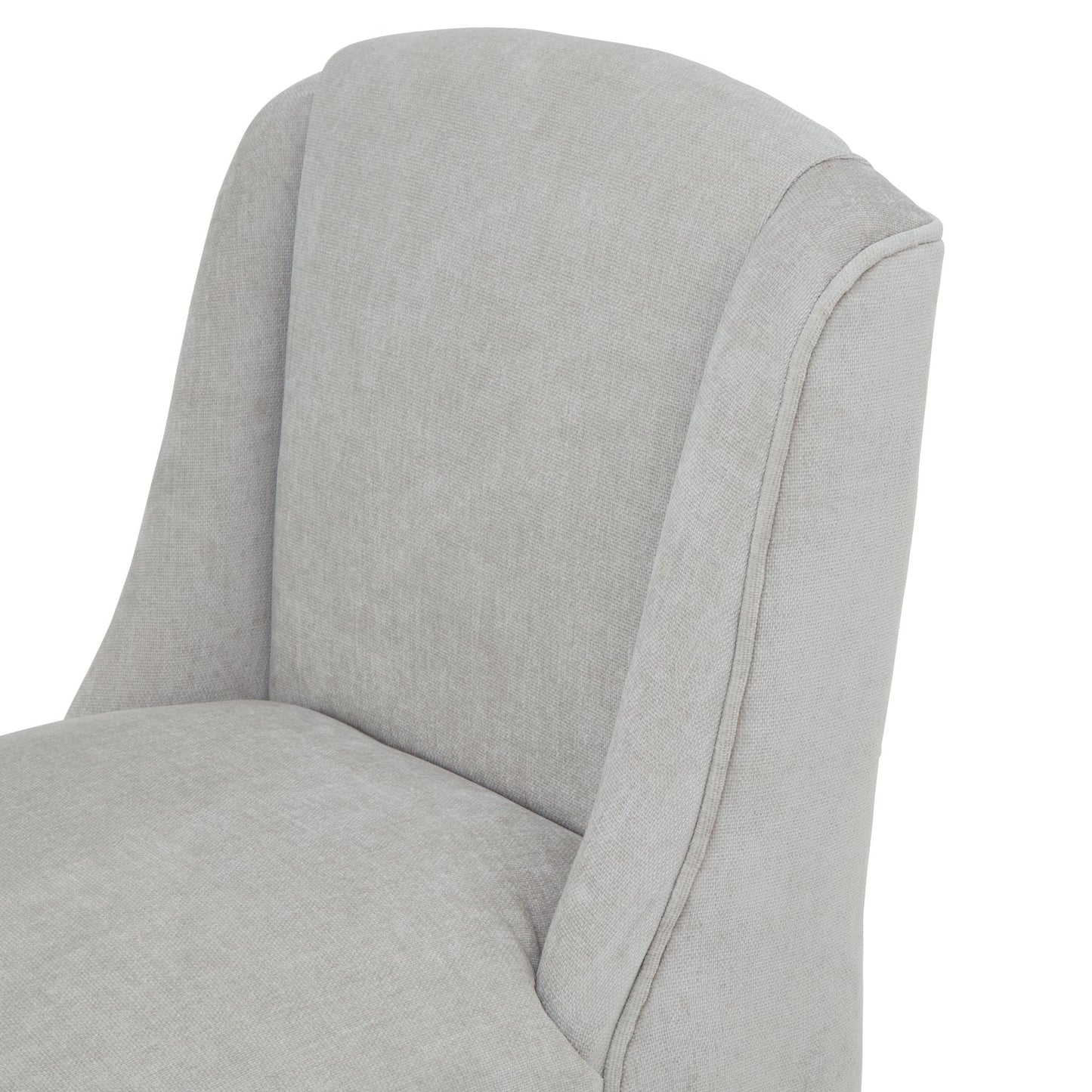 Elegant Compton Grey Bar Stool with Cushioned Seat for Comfort - Darlington's Décor