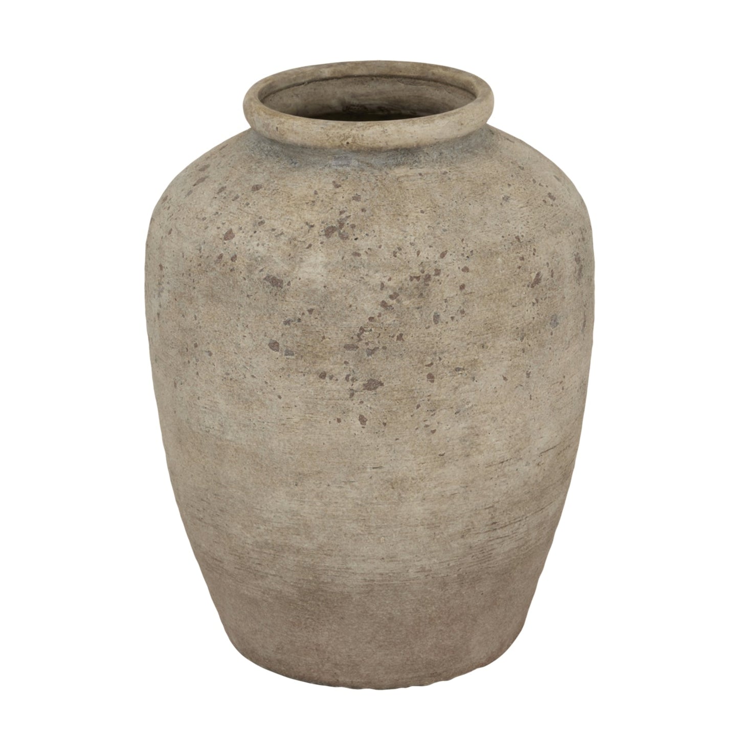 Deruta Medium Mottled Vase for Elegant Floral Display - Darlington's Décor