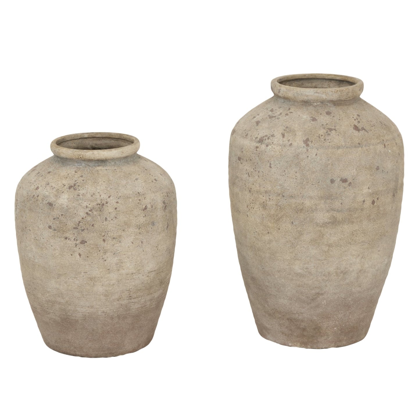 Deruta Medium Mottled Vase for Elegant Floral Display - Darlington's Décor