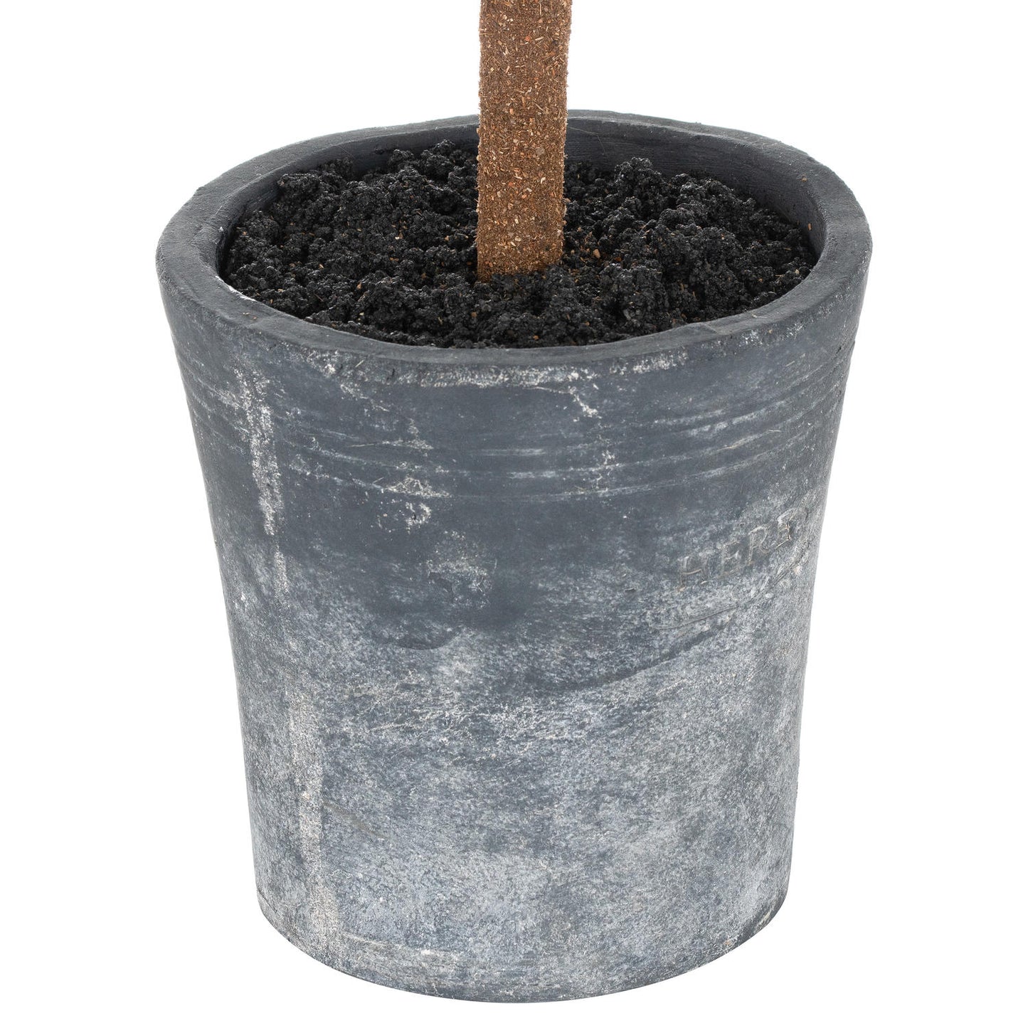 Elegant Christmas Fir Tree In Stone Pot Display - Darlington's Décor
