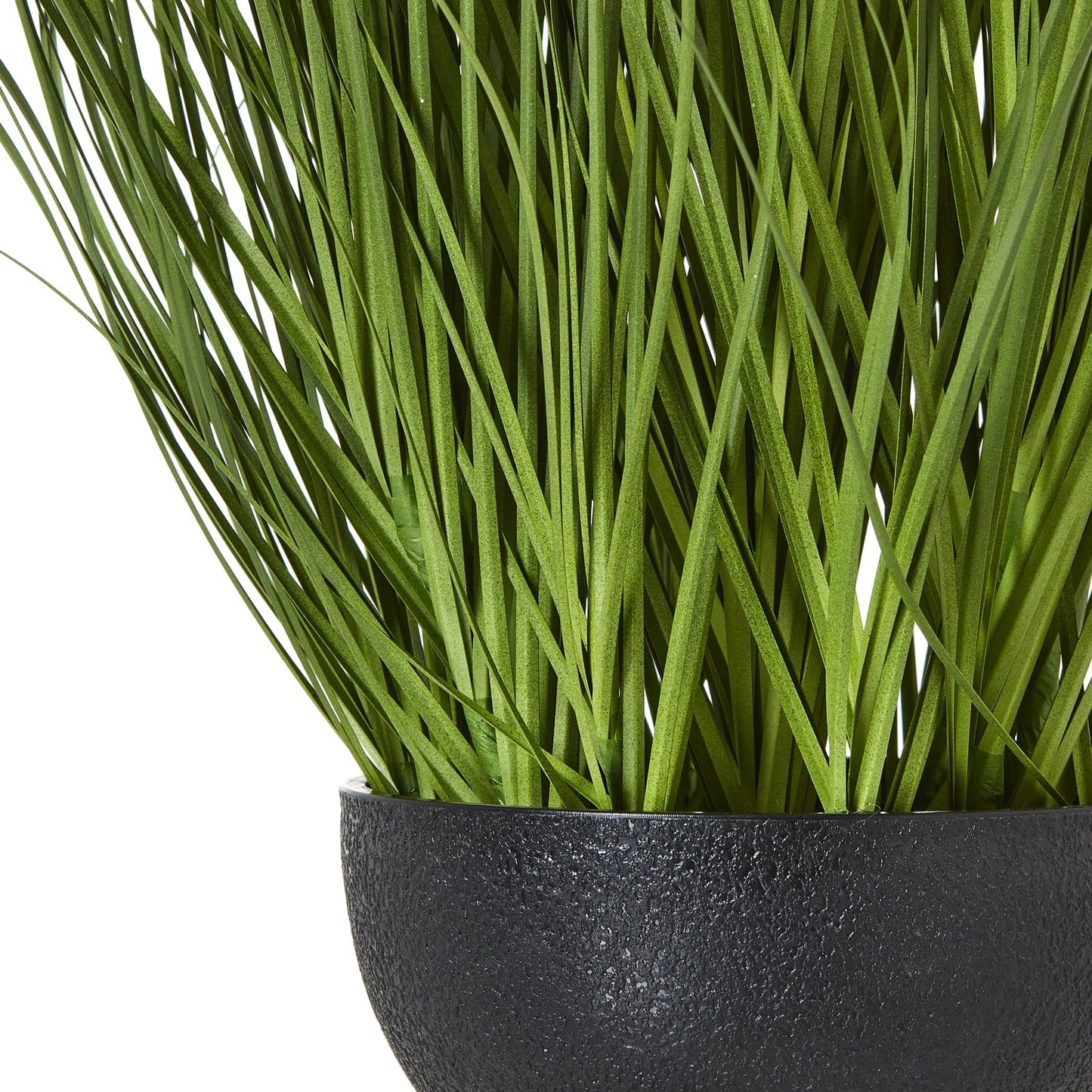 Elegant Large White Allium Plant In Pot Decor - Darlington's Décor