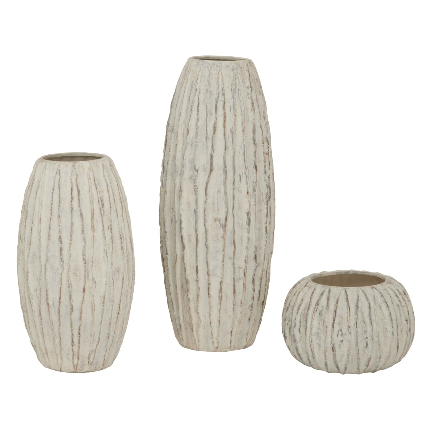 Elegant Lorenzo Rotund Fin Vase for Modern Décor - Darlington's Décor