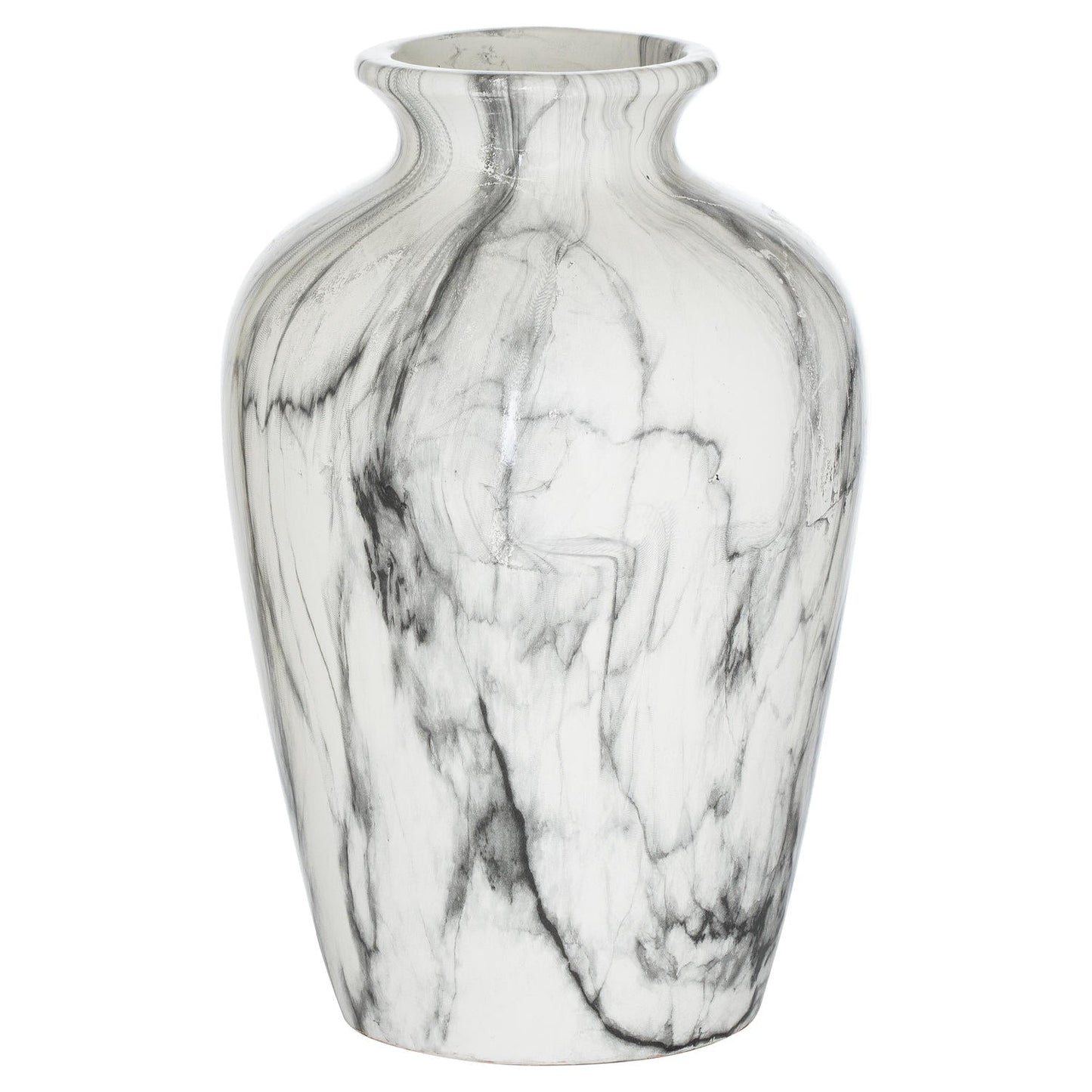 Elegant Marble Chours Vase with Unique Hand - Dipped Finish - Darlington's Décor