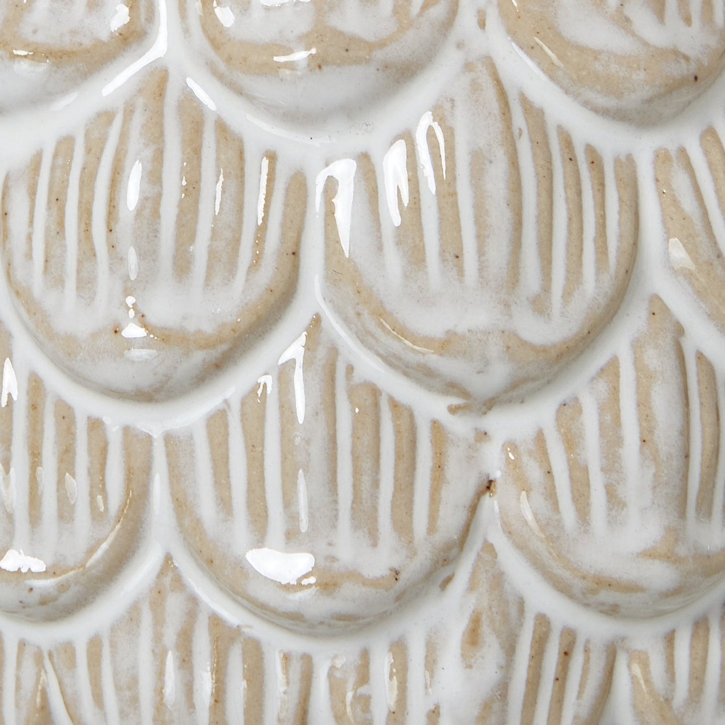 Elegant Medium Ceramic Pine Cone Trinket Dish With Lid - Darlington's Décor