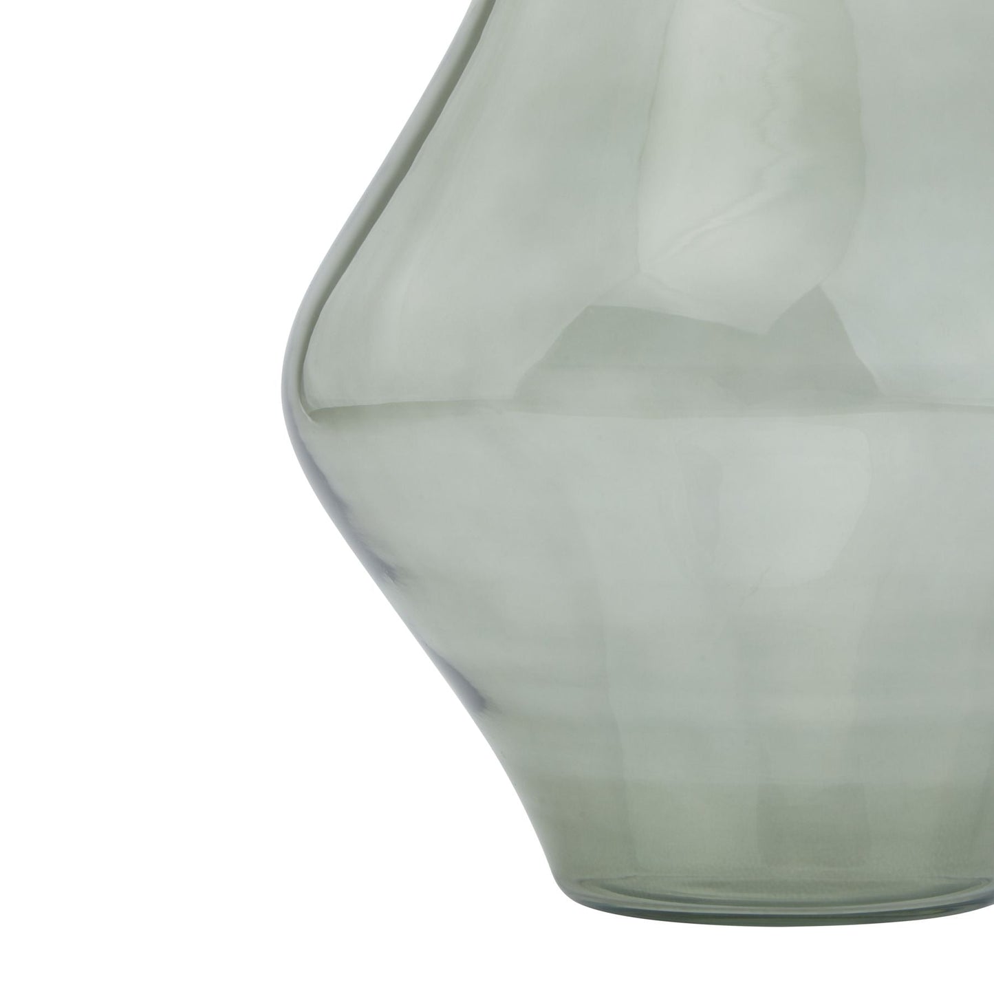 Elegant Platform Bouquet Vase Sage Green for Home Decor - Darlington's Décor