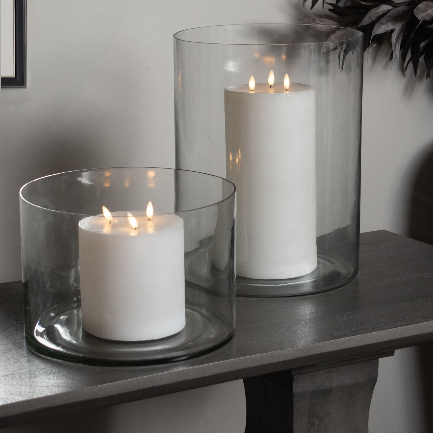 Elegant Tasman Glass Cylinder Vase Large for Modern Decor - Darlington's Décor