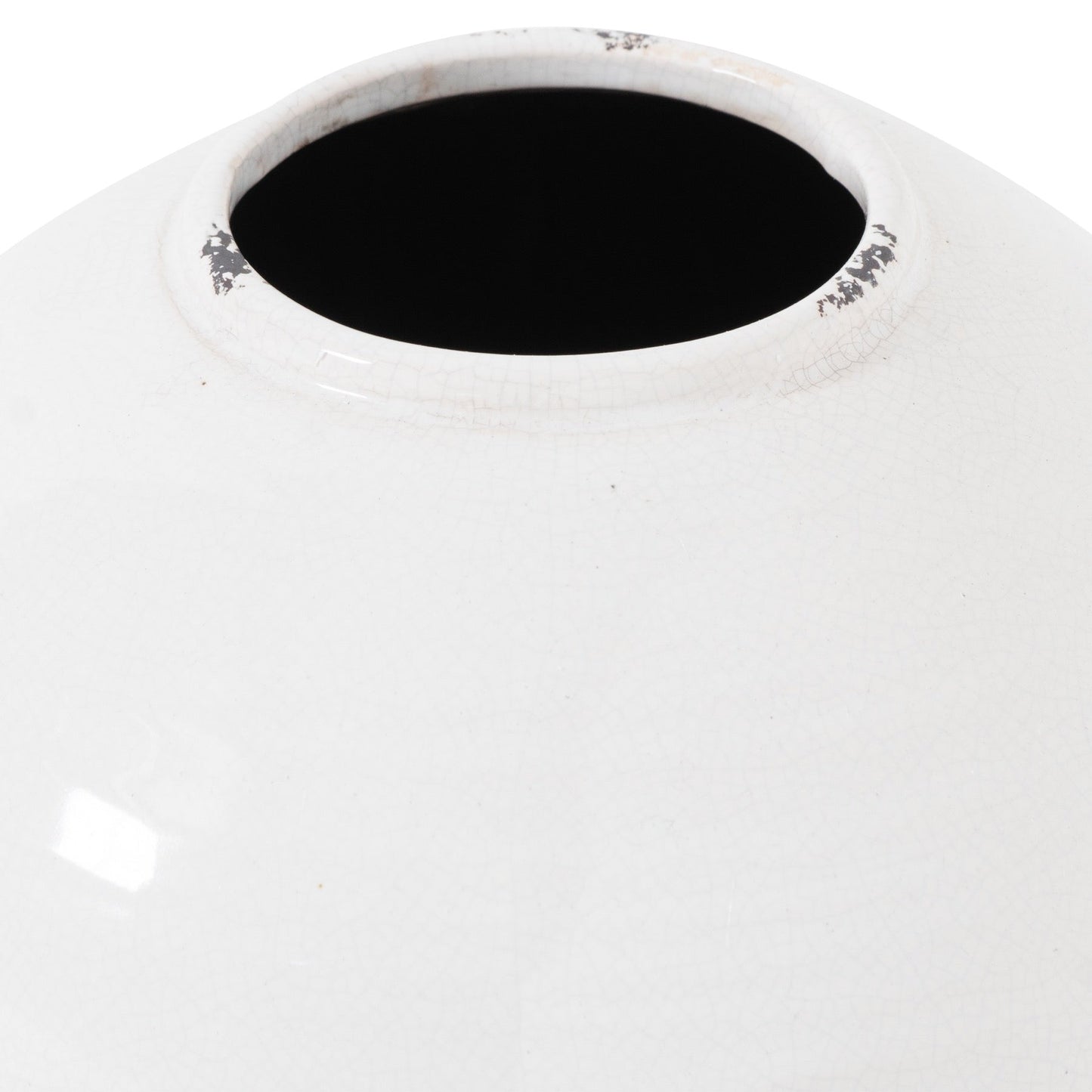 Garda Glazed Tiber Vase with Rustic Charm and Elegance - Darlington's Décor