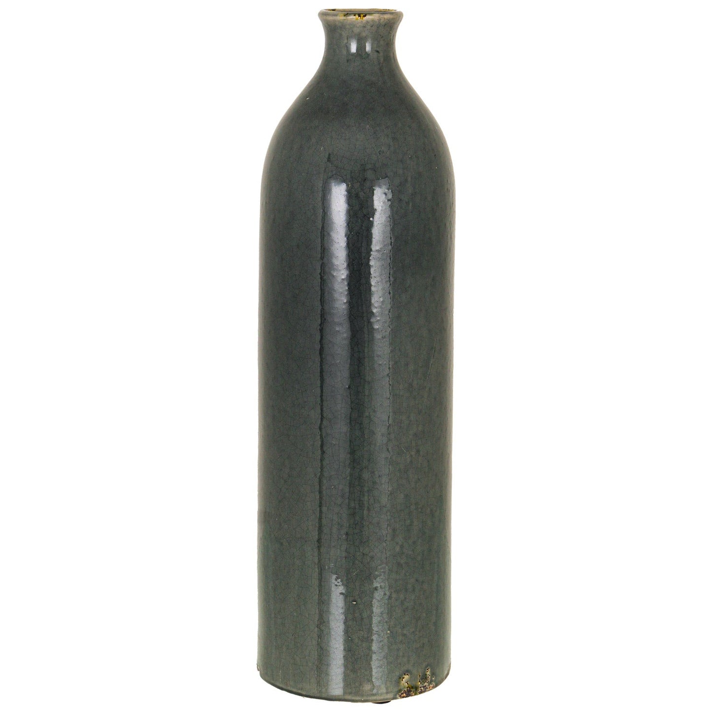 Garda Grey Glazed Gisela Vase for Modern Interiors - Darlington's Décor