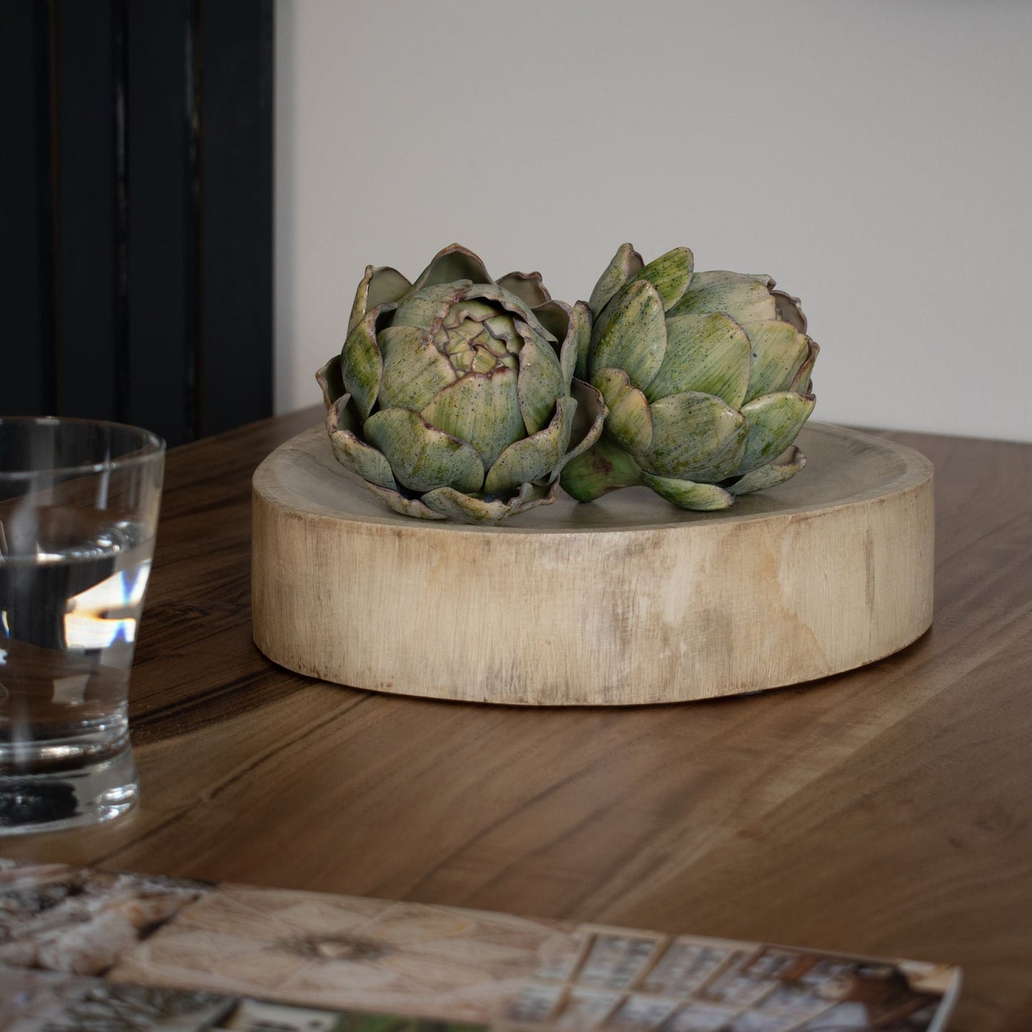 Hand Crafted Mango Wood Trinket Dish - Unique Charm - Darlington's Décor