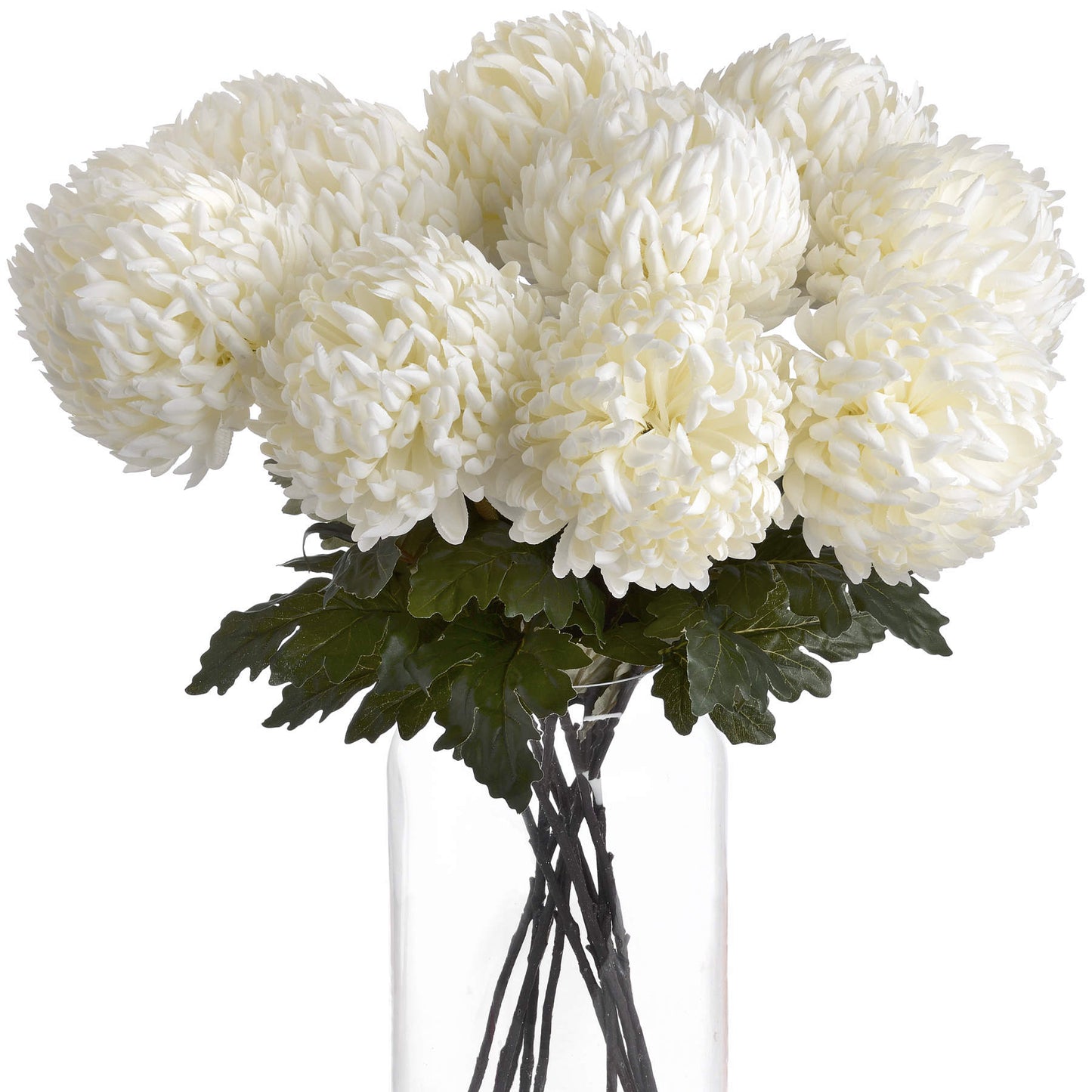 Lifelike Large White Chrysanthemum for Stunning Arrangements - Darlington's Décor