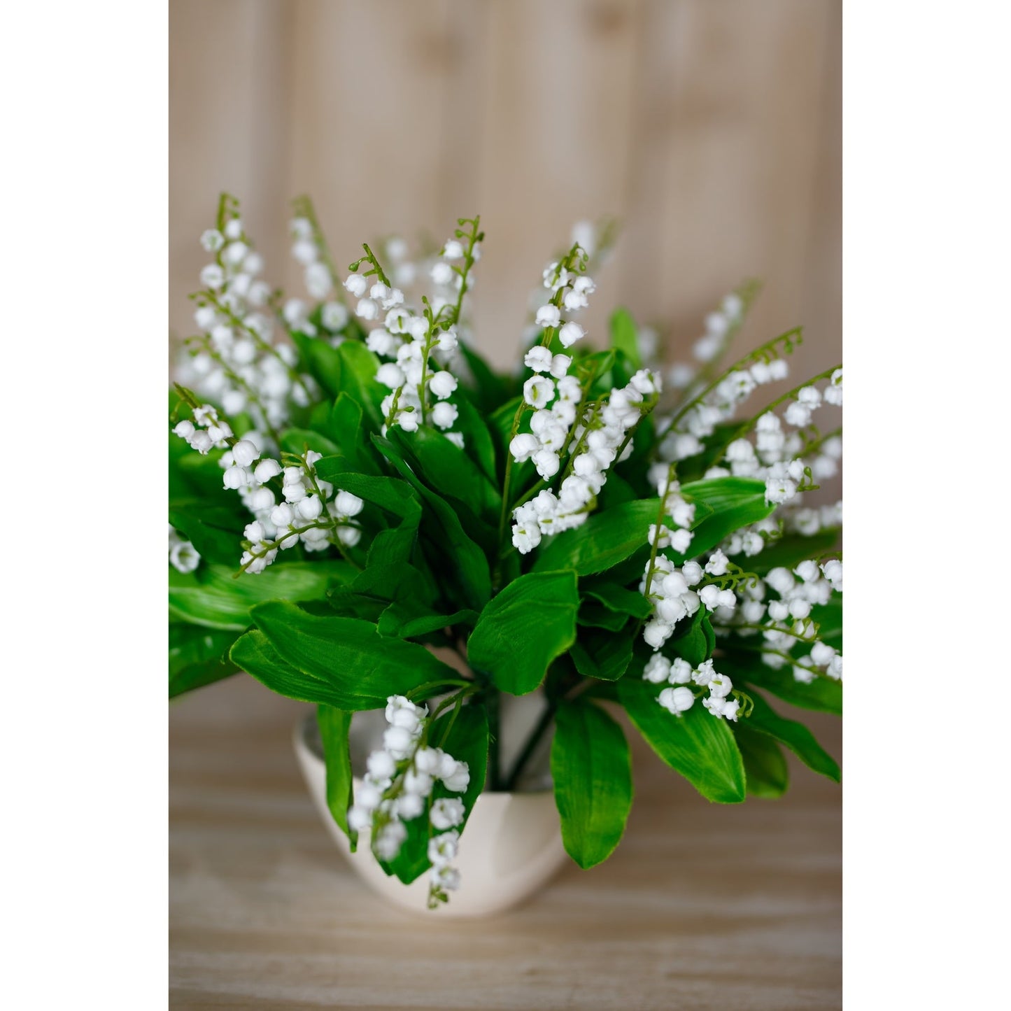 Lily Of The Valley Bunch - Elegant Faux Floral Arrangement - Darlington's Décor