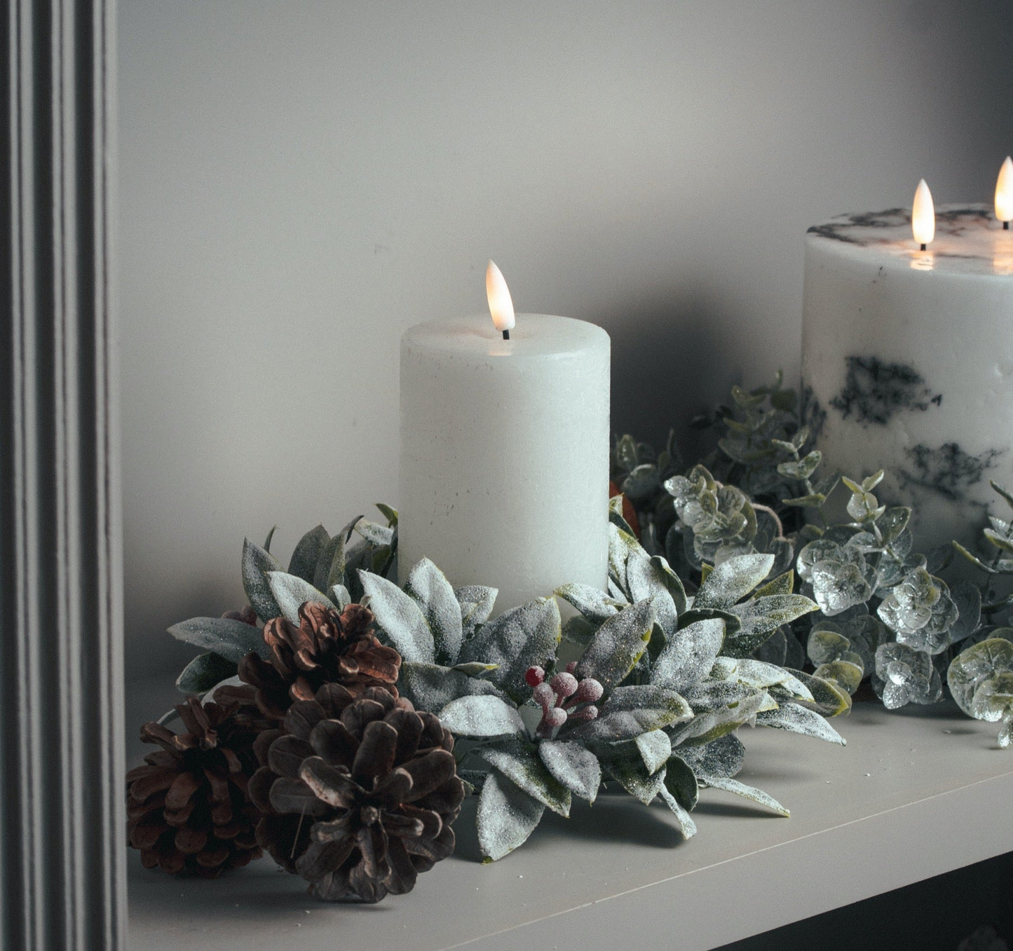 Luxe Collection Natural Glow 3x6 LED White Candle Elegance - Darlington's Décor