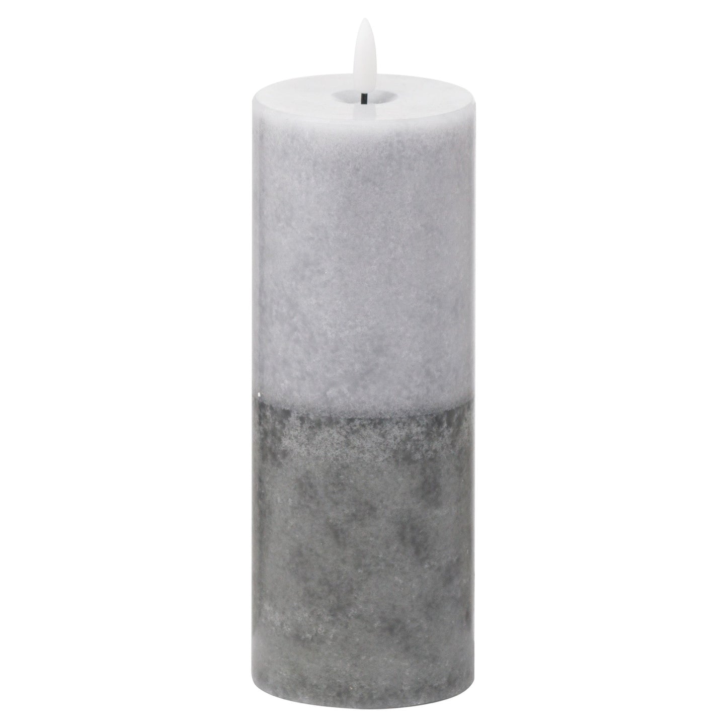 Luxe Collection Natural Glow 3x8 Stone LED Candle Elegance - Darlington's Décor