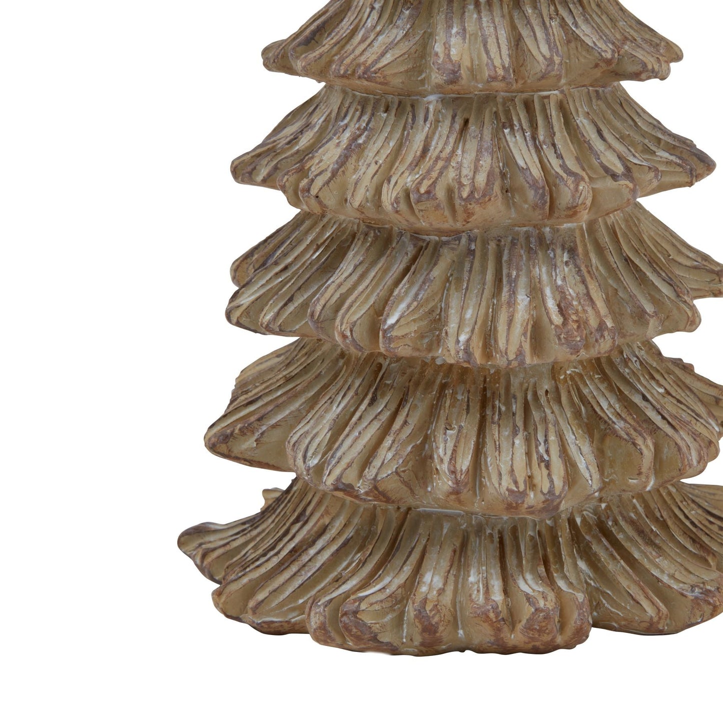 Medium Pine Tree Sculpture for Enchanting Winter Decor - Darlington's Décor