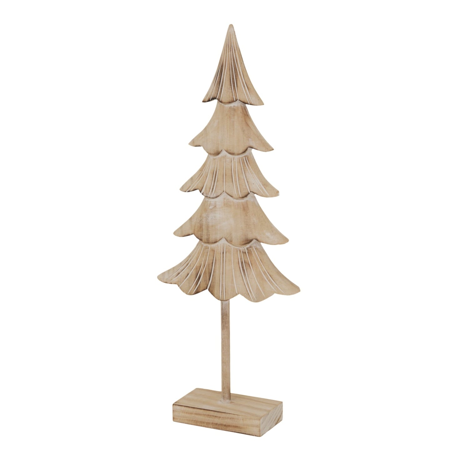 Medium Rustic Fir Tree On Stand for Timeless Decor - Darlington's Décor