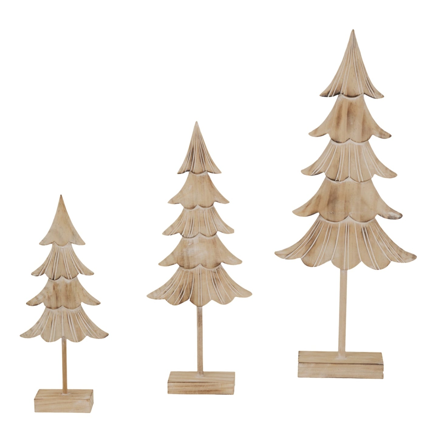Medium Rustic Fir Tree On Stand for Timeless Decor - Darlington's Décor