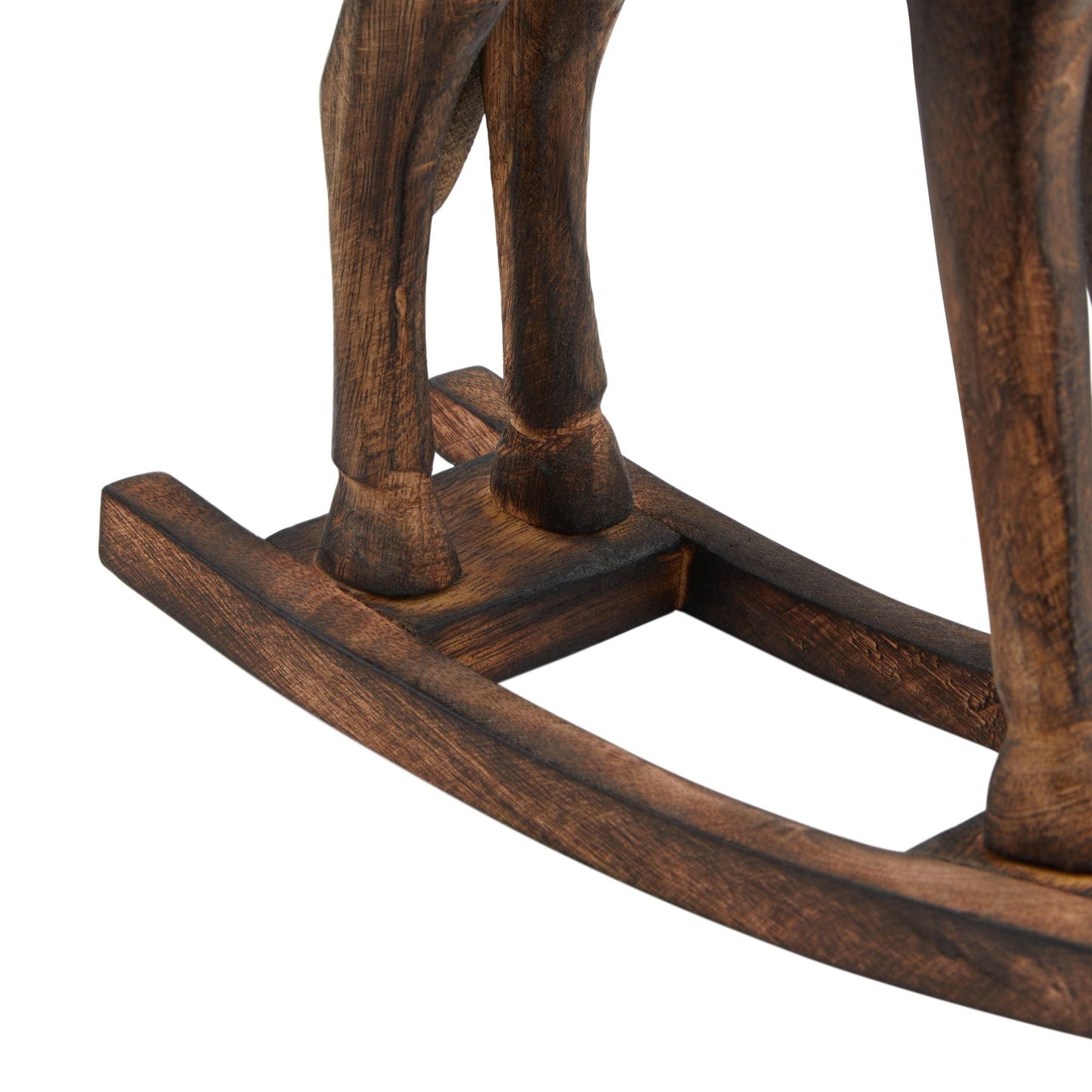 Natural Rocking Horse with Rustic Charm and Elegance - Darlington's Décor