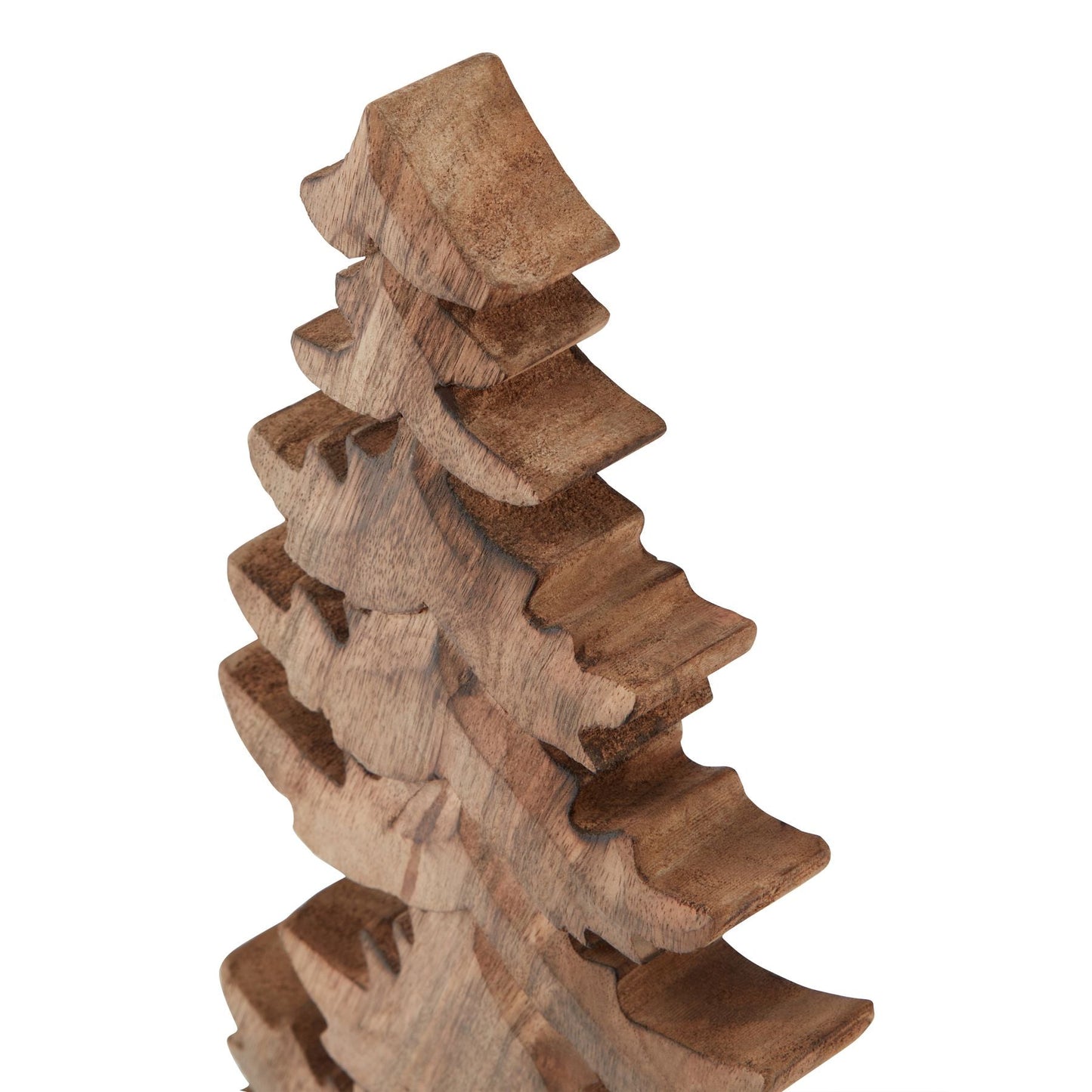 Natural Wooden Large Christmas Tree for Rustic Decor - Darlington's Décor