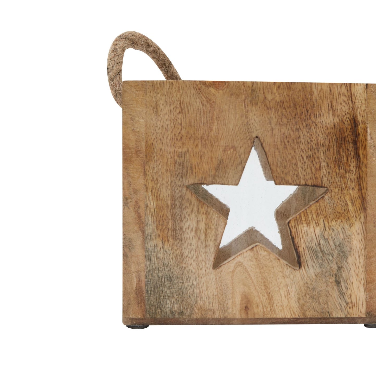 Natural Wooden Star Tealight Candle Holder for Cozy Decor - Darlington's Décor