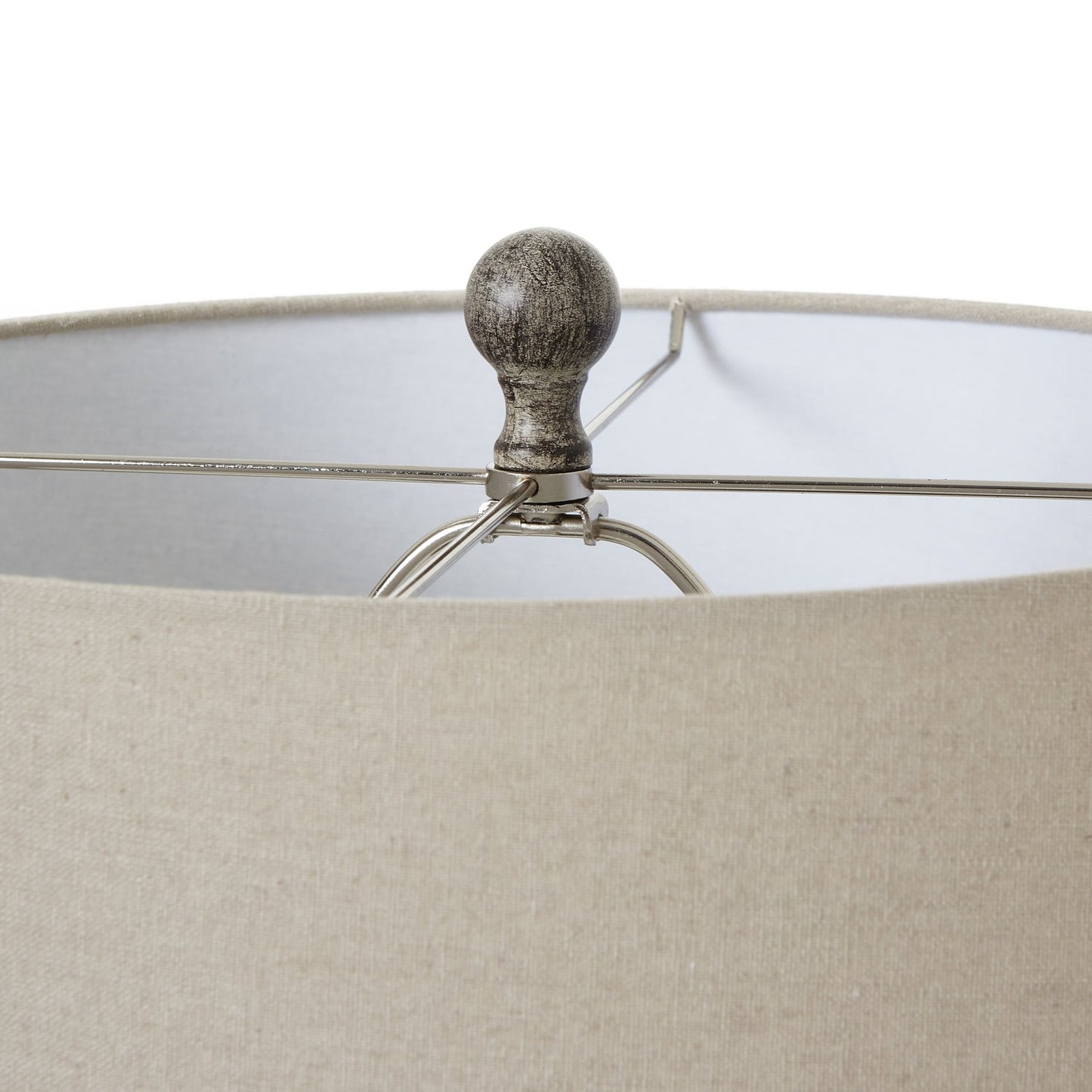 Ochre Carved Textured Table Lamp With Linen Shade Elegance - Darlington's Décor