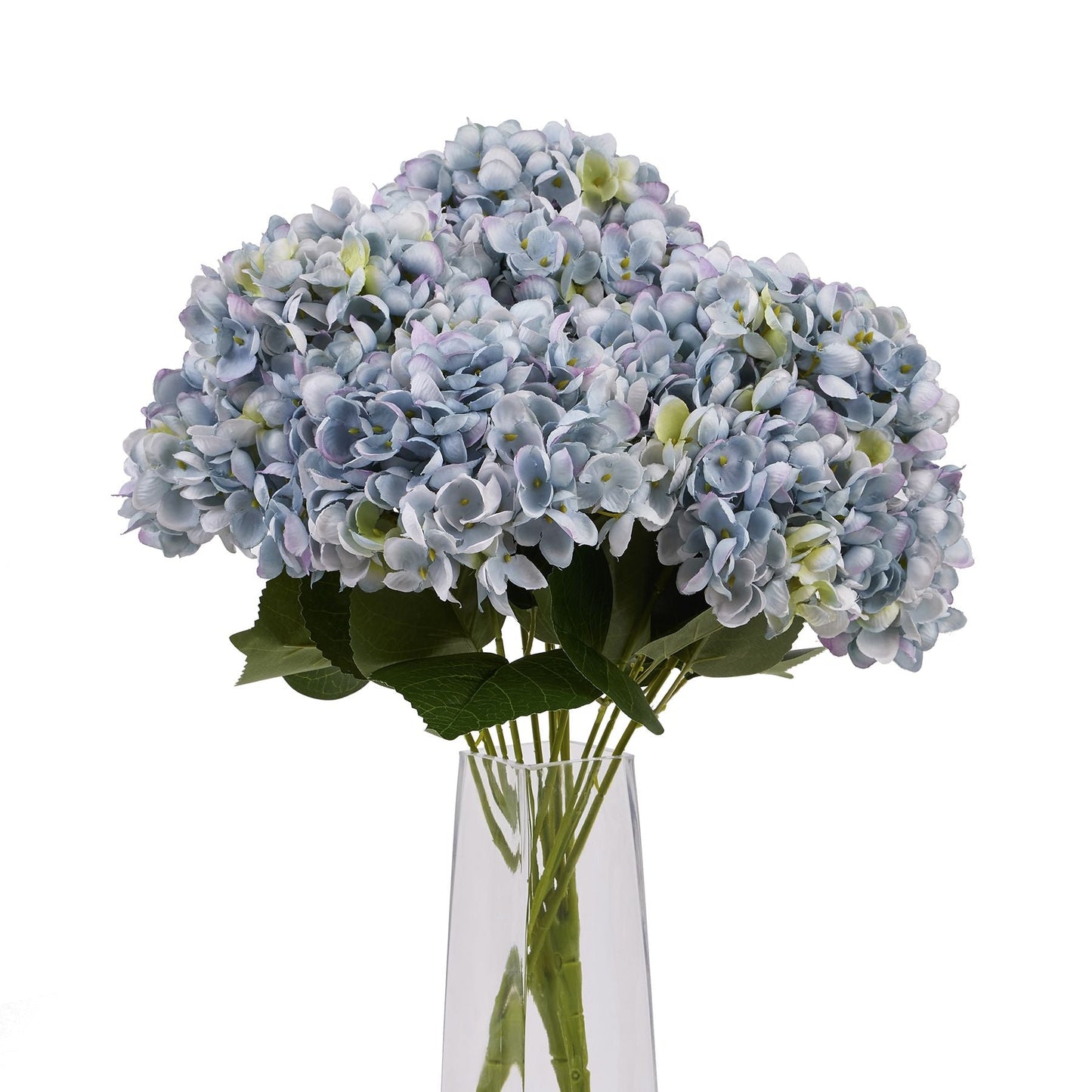 Realistic Blue Hydrangea Bunch for Timeless Decor - Darlington's Décor