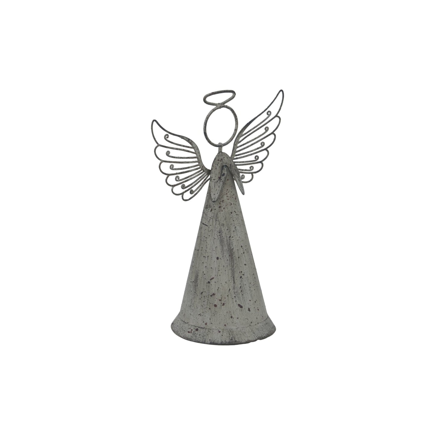 Rustic Metal Standing Angel for Timeless Home Décor - Darlington's Décor