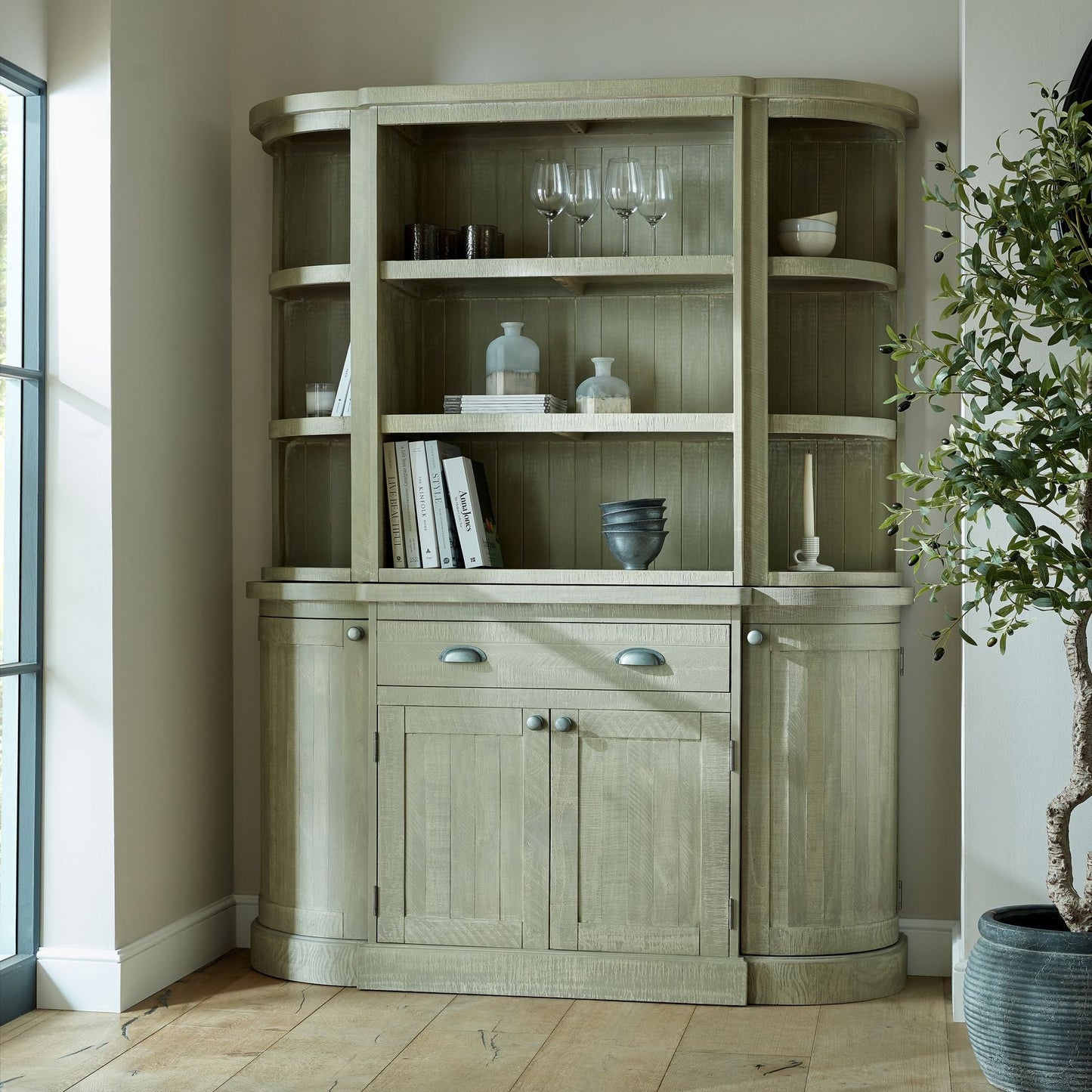 Chic Saltaire Collection 3 - Shelf Dresser Top for Stylish Display - Darlington's Décor
