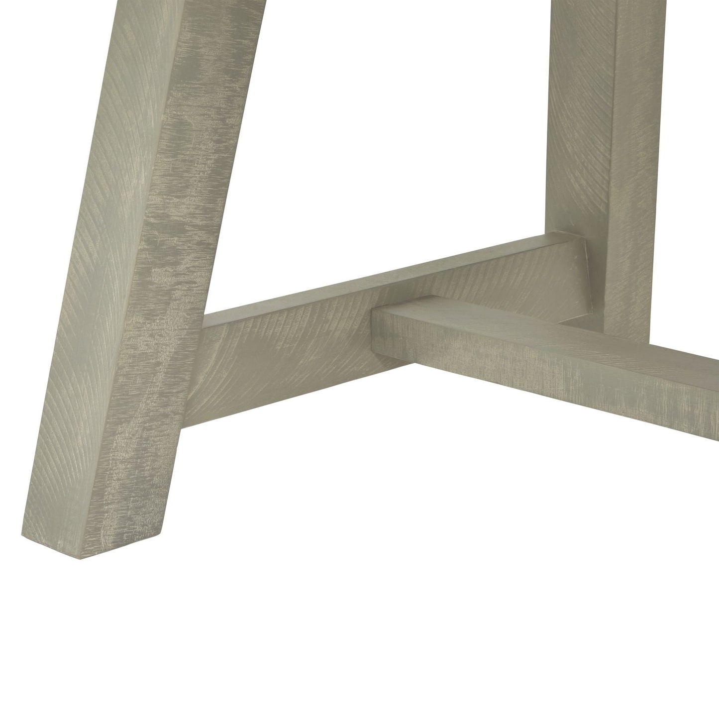 Elegant Saltaire Collection Rectangular Dining Table - Unique Weathered Finish for Timeless Style - Darlington's Décor
