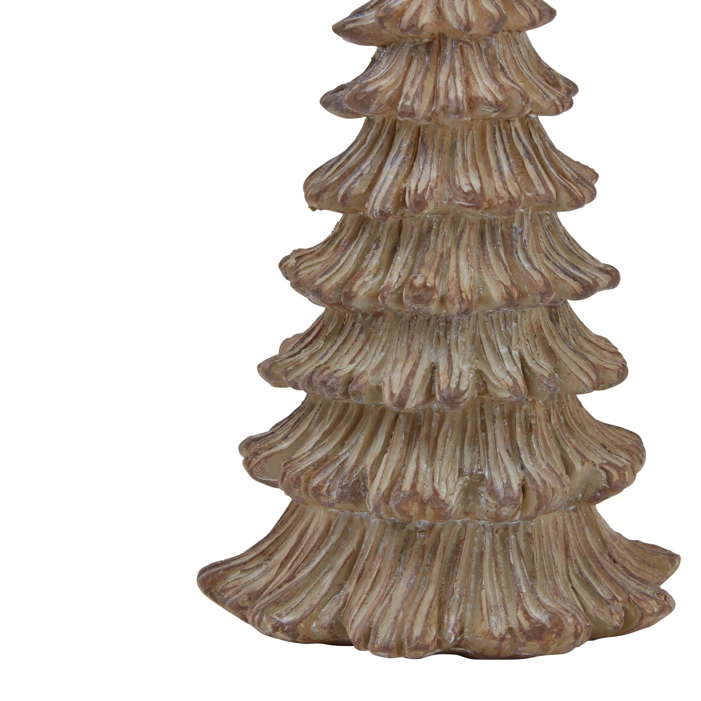 Small Pine Tree Sculpture for Enchanting Winter Decor - Darlington's Décor