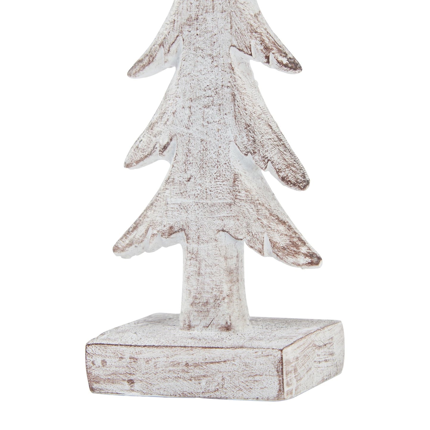 Small Snowy Forest Tree Sculpture for Elegant Winter Decor - Darlington's Décor