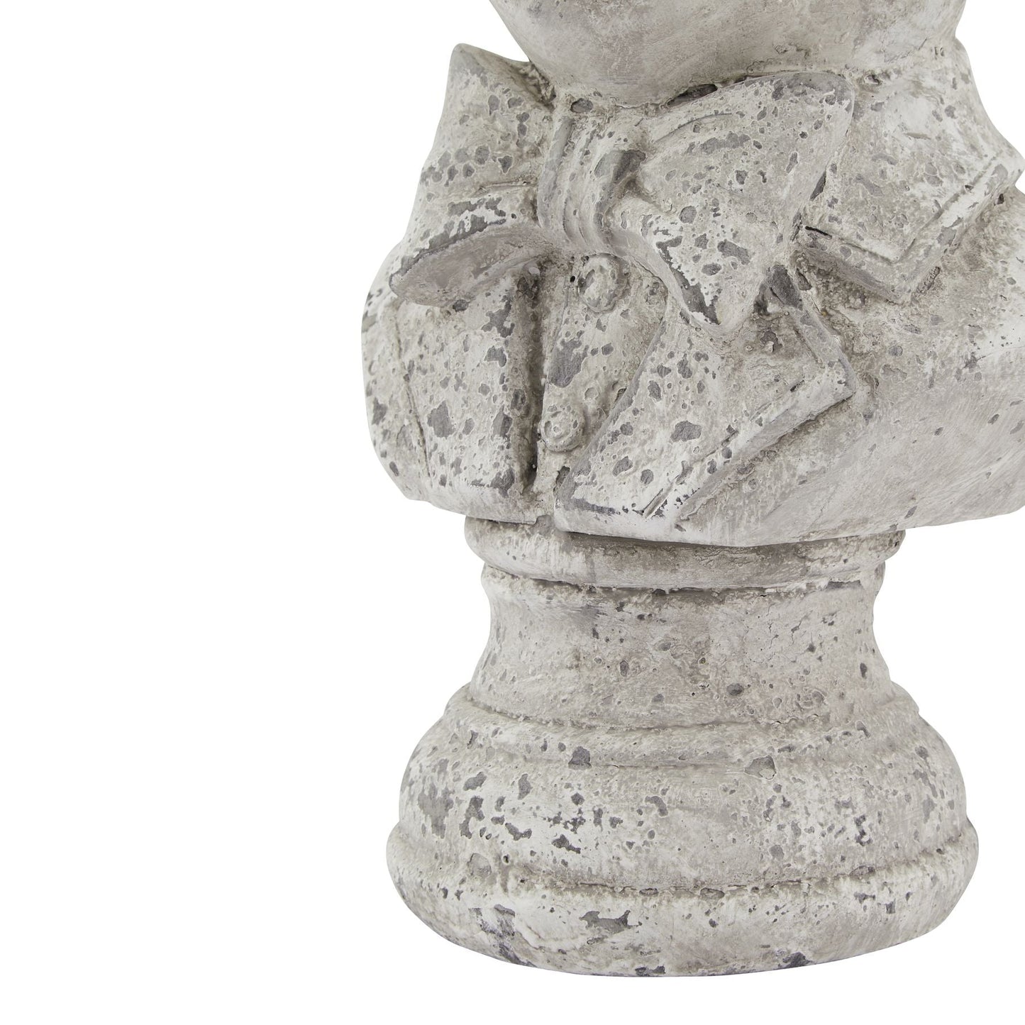 Stone Effect Tuxedo Hare Ornament for Elegant Decor - Darlington's Décor