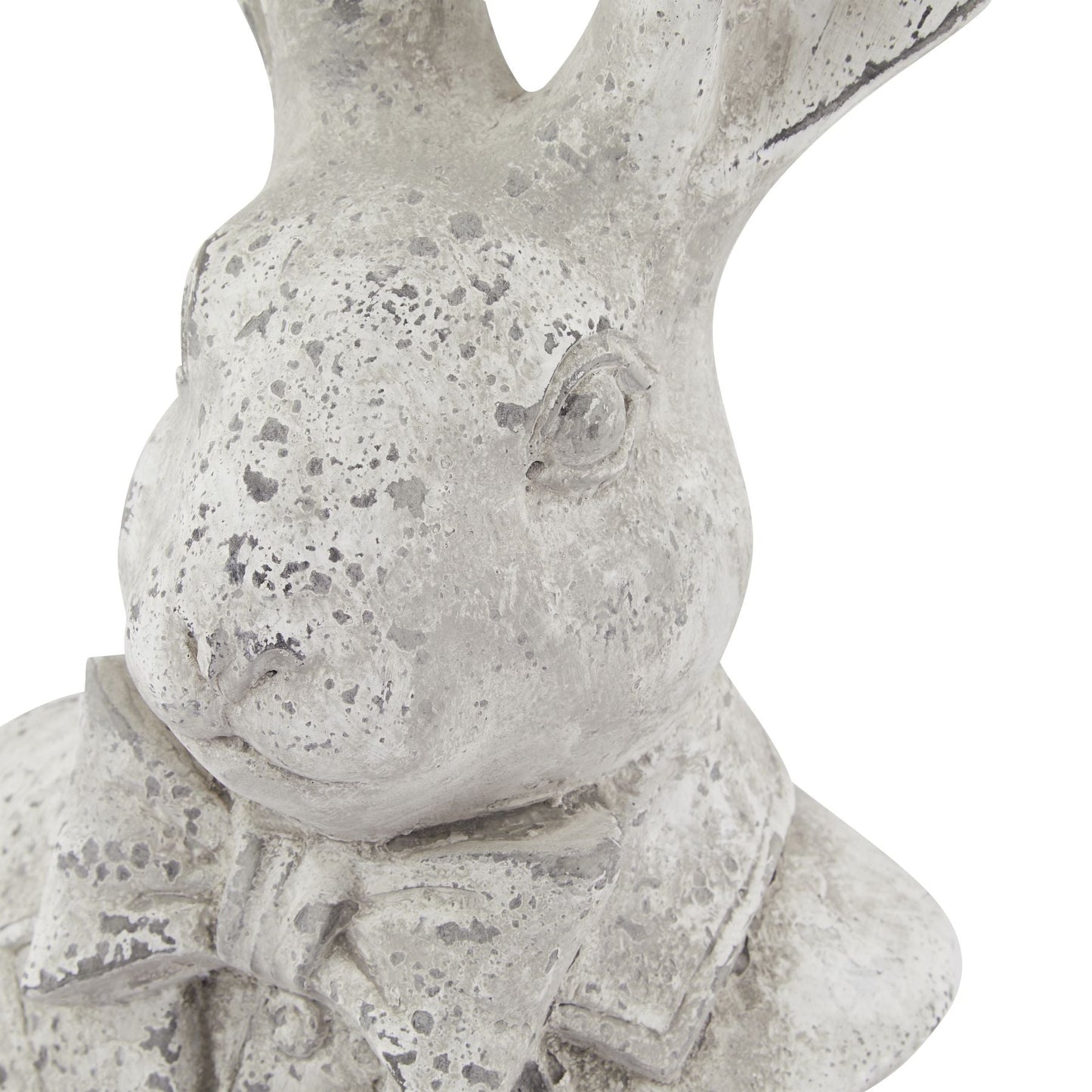 Stone Effect Tuxedo Hare Ornament for Elegant Decor - Darlington's Décor