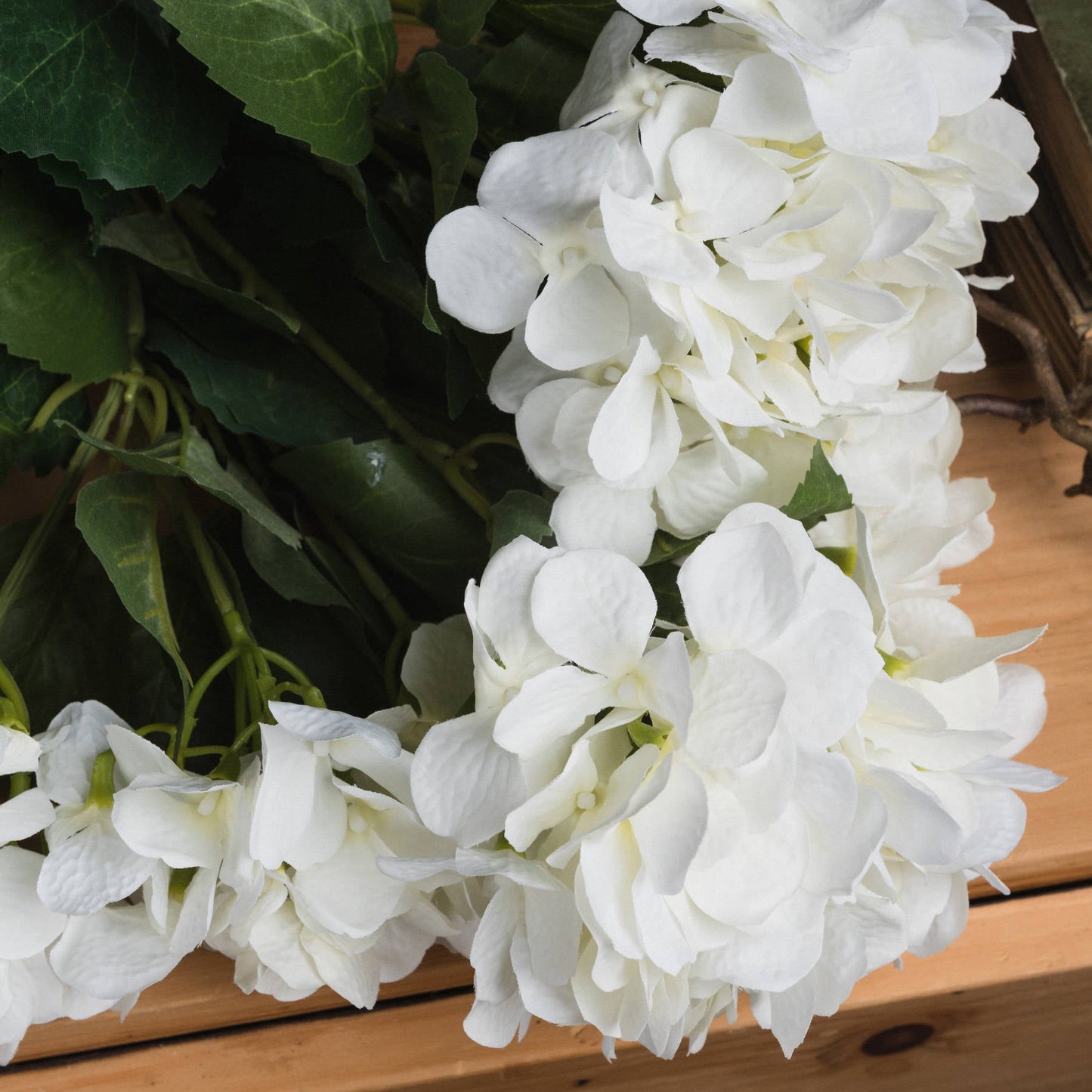 Stunning White Hydrangea Bouquet for Timeless Elegance - Darlington's Décor