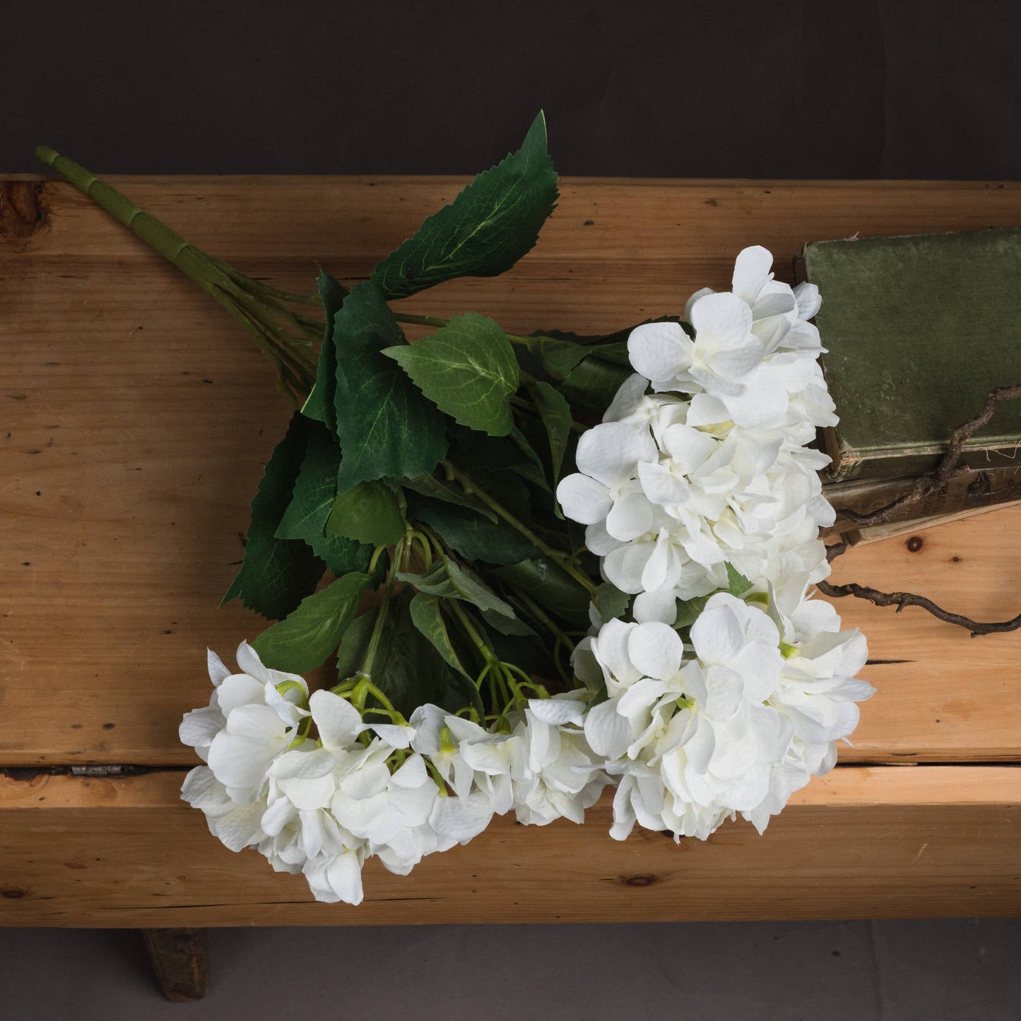 Stunning White Hydrangea Bouquet for Timeless Elegance - Darlington's Décor