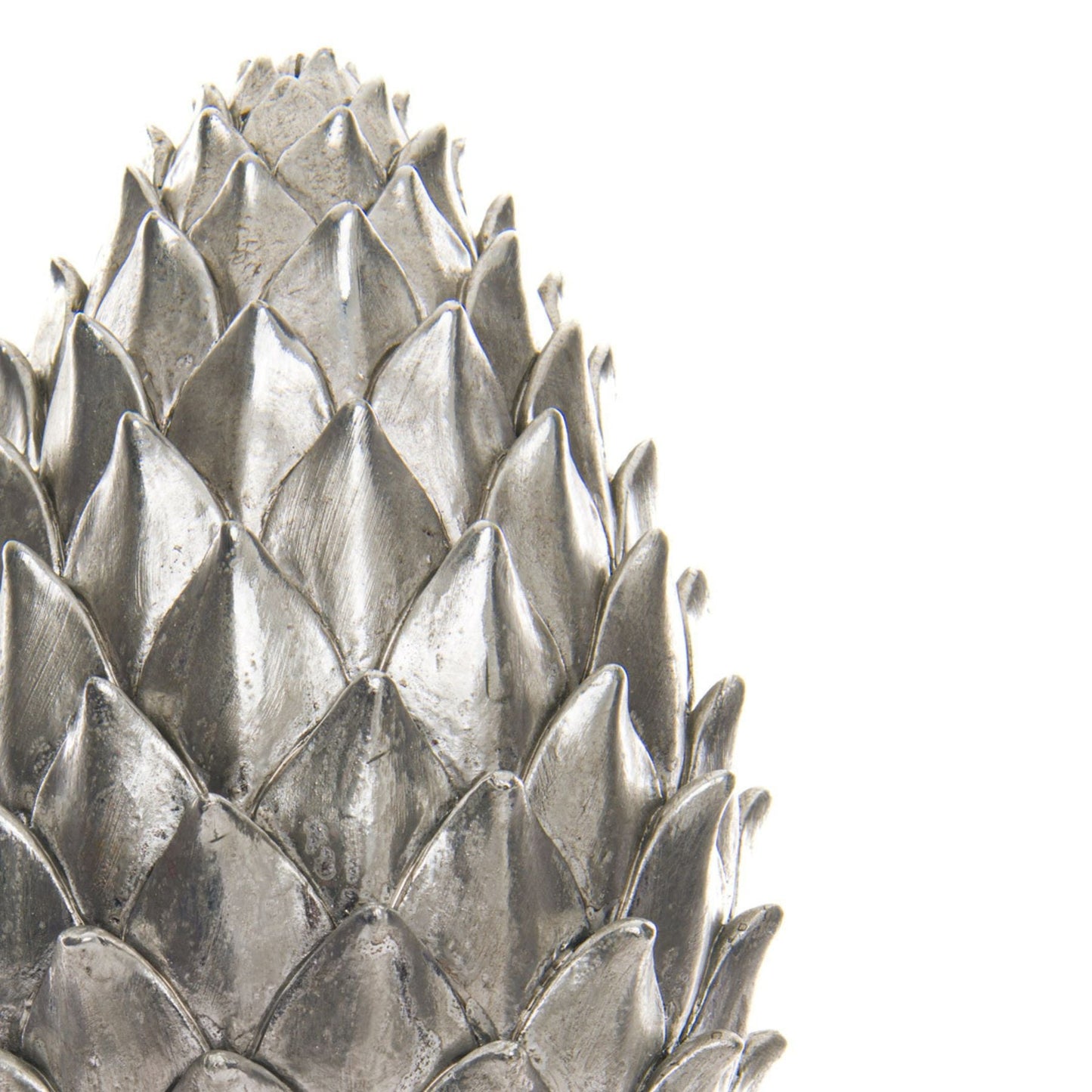 Tall Silver Pinecone Finial for Elegant Home Décor - Darlington's Décor