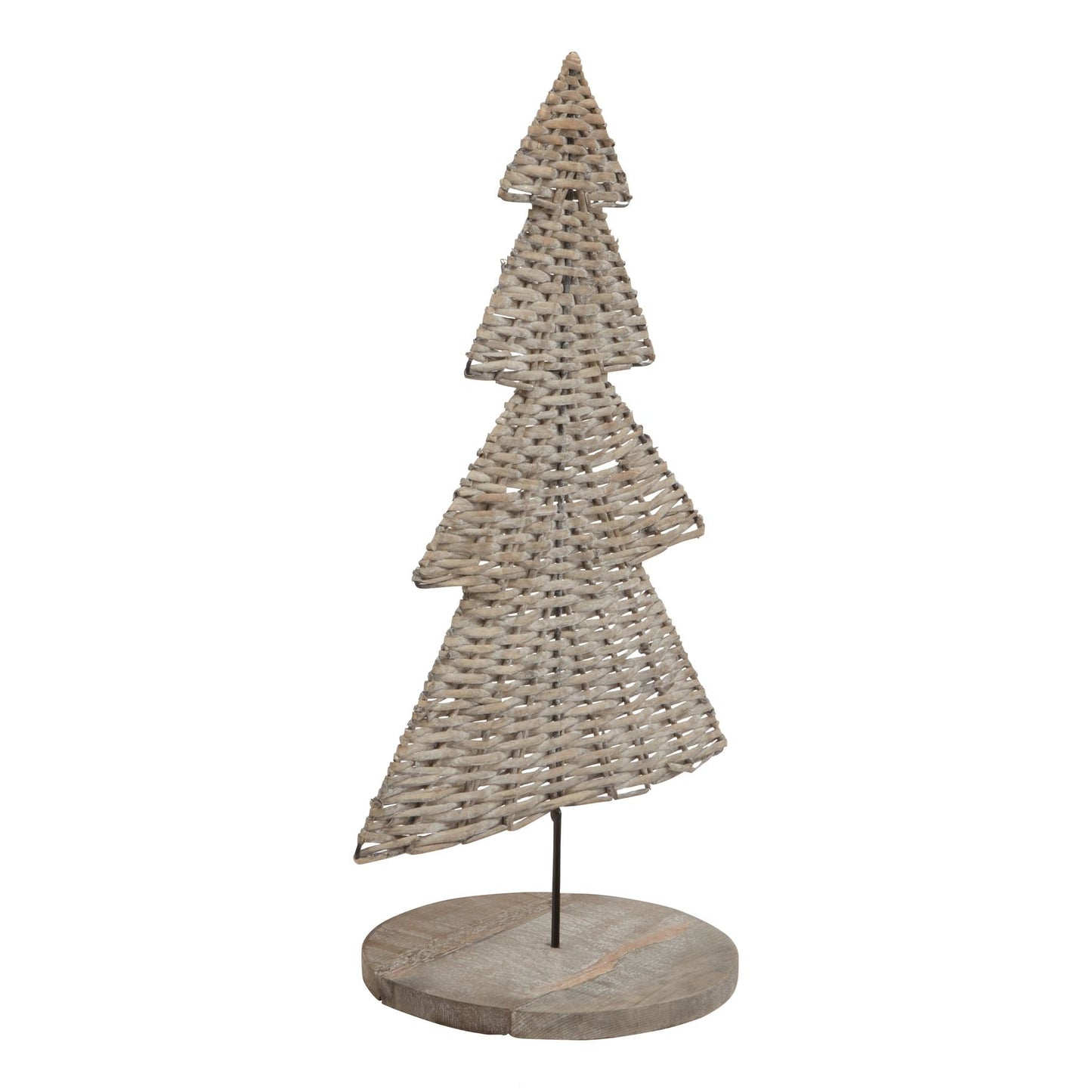 The Noel Collection Large Wicker Tree Ornament Charm - Darlington's Décor