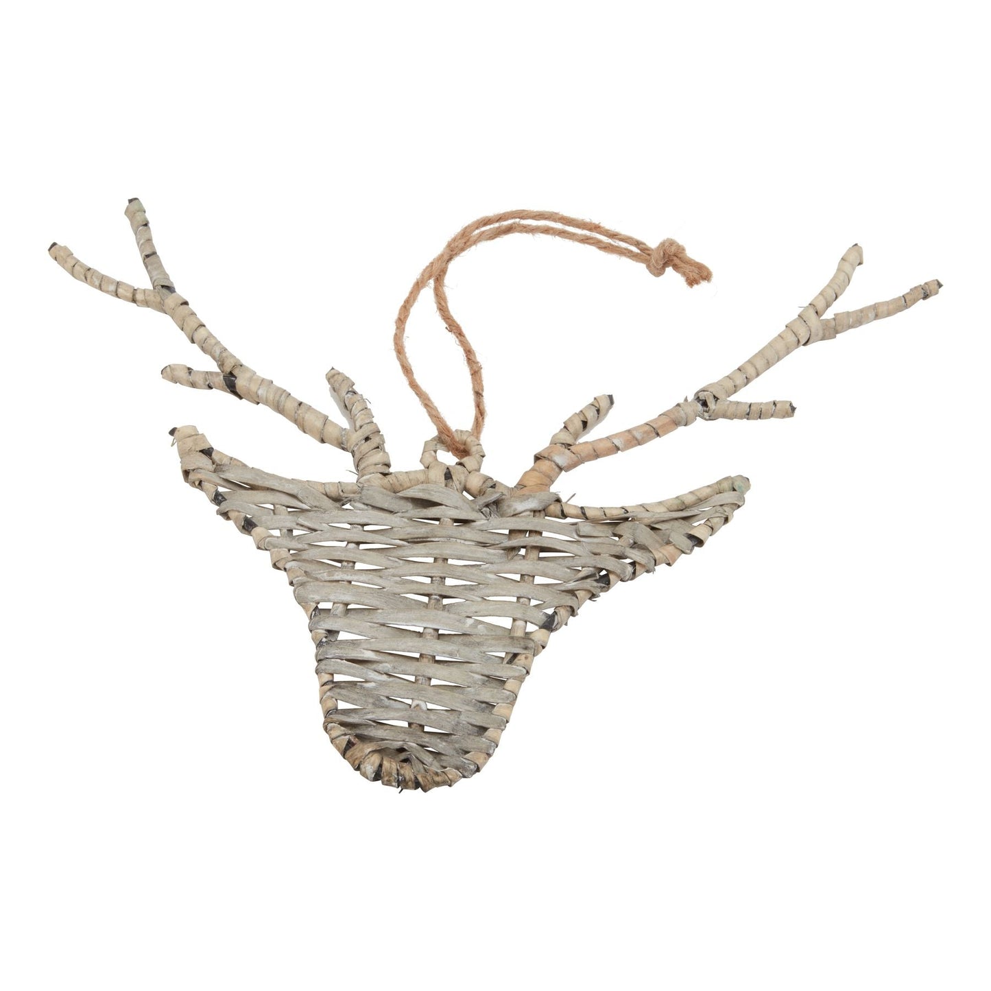 The Noel Collection Wicker Hanging Reindeer Décor - Darlington's Décor