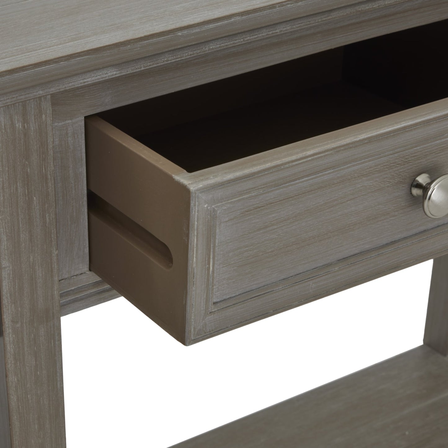 Elegant The Serene Collection Four Drawer Console Table with Ample Storage for a Clutter - Free Home - Darlington's Décor