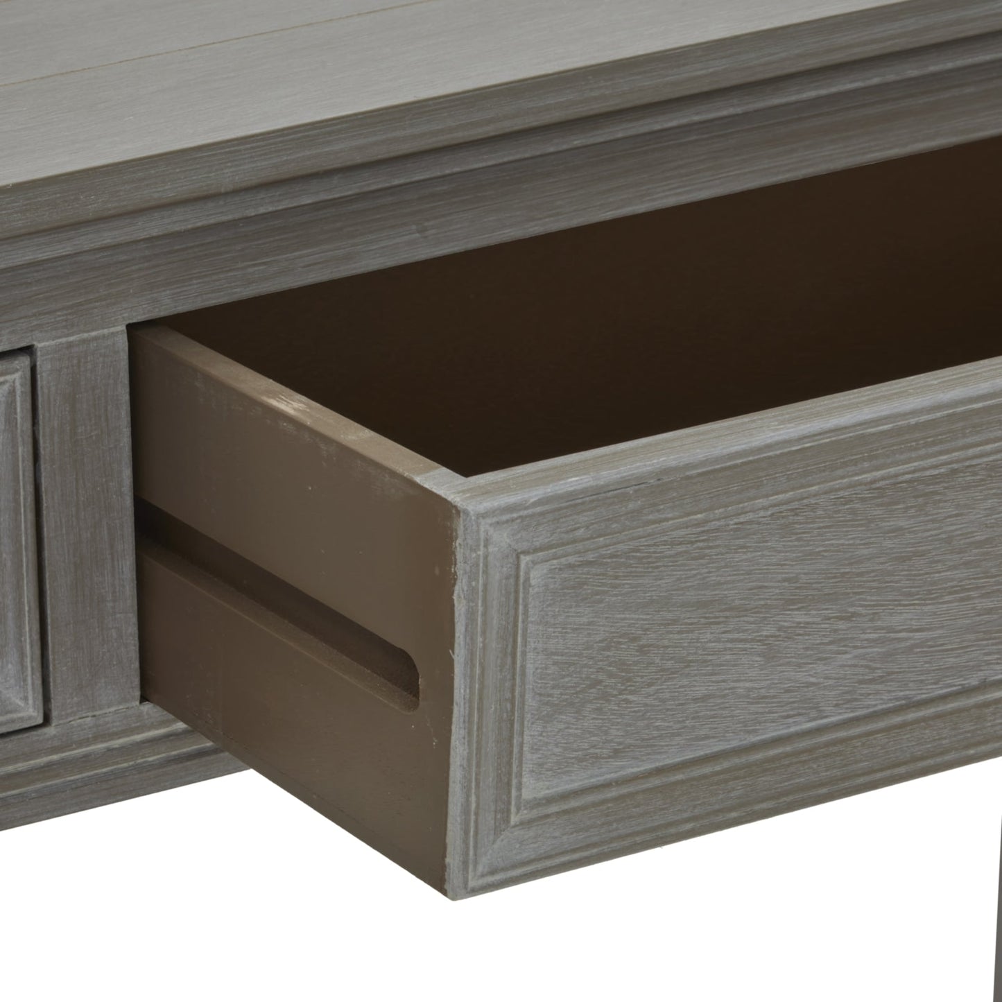 Elegant Two Drawer Console Table with Versatile Storage Solutions - Darlington's Décor