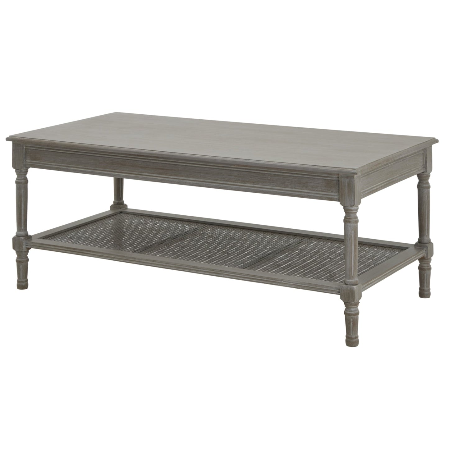 Elegant Rattan Coffee Table with Intricate Weave for Serenity - Darlington's Décor